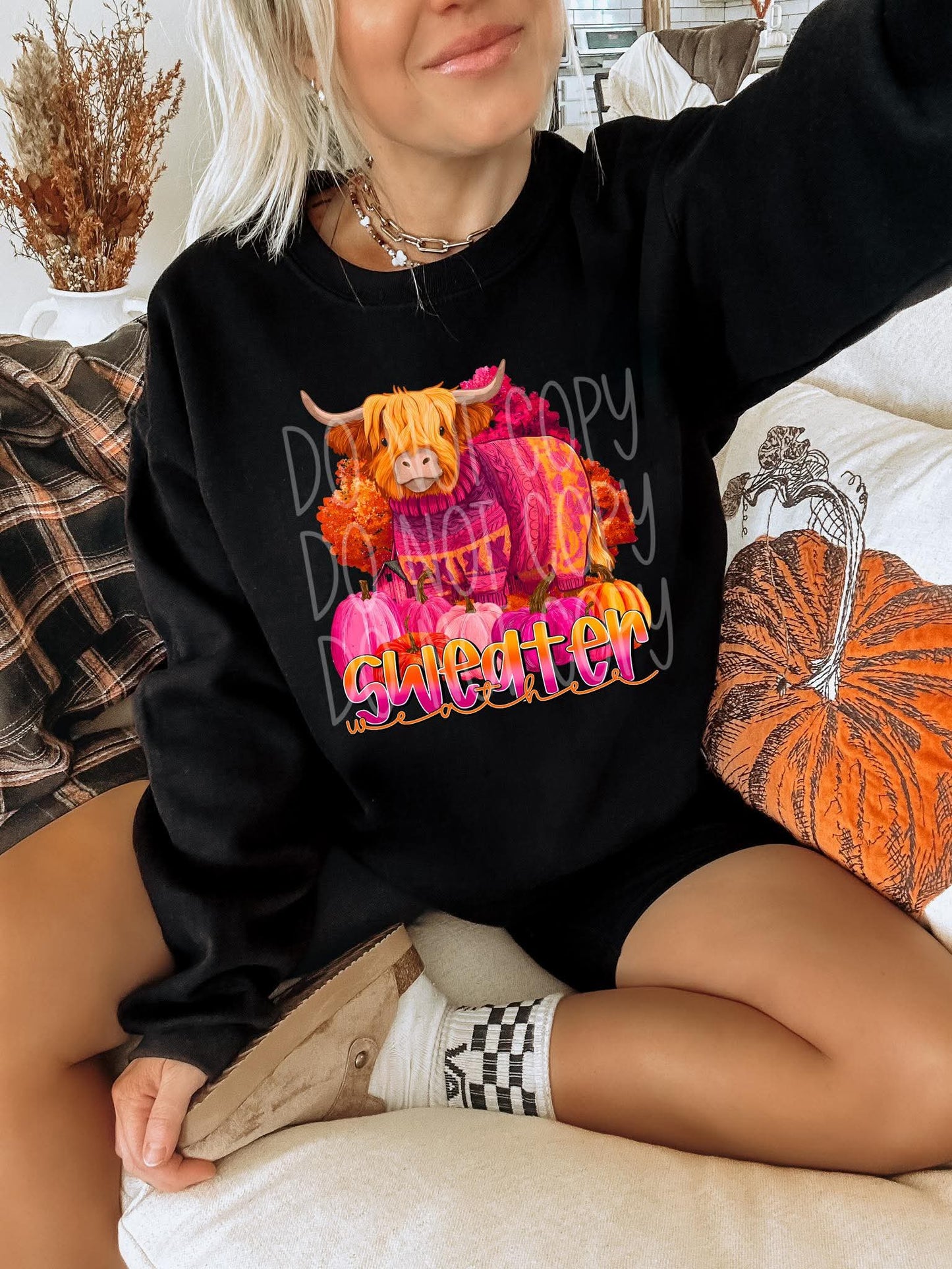 Sweater Weather DTF Transfer | Trendy Fall DTF Transfer | High Quality Image Transfers | Ready to Press | Instant Peel