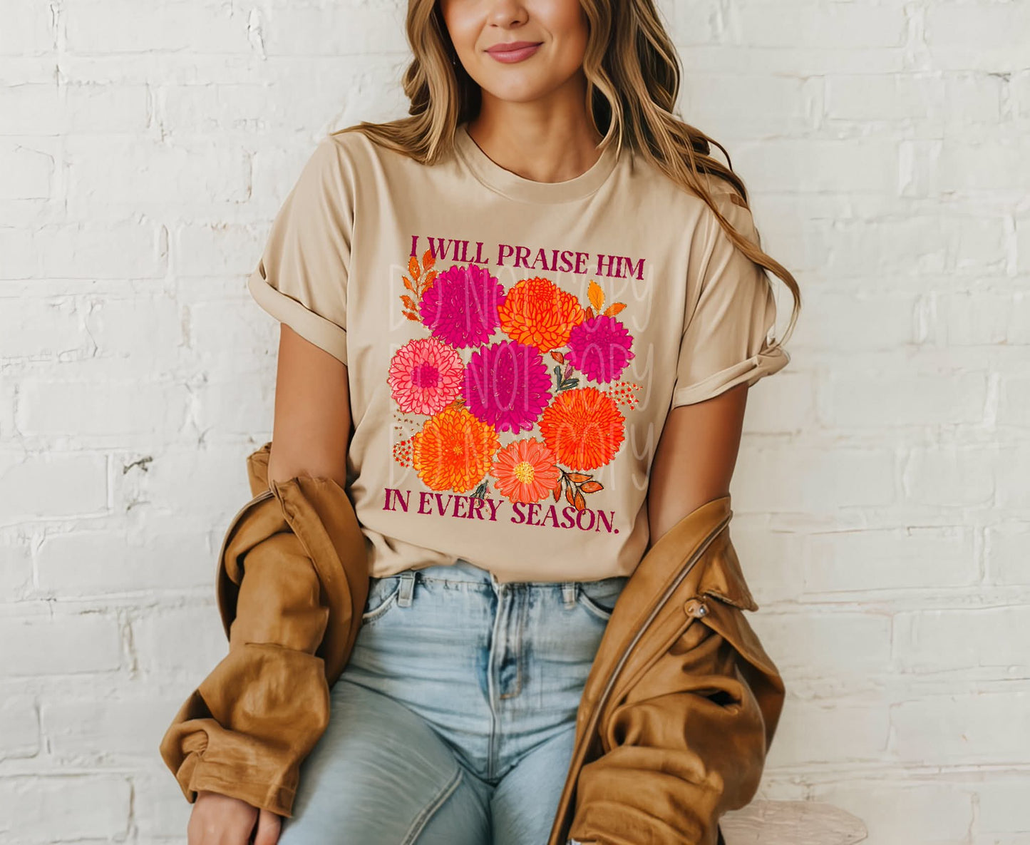 I Will Praise Him In Any Season T-Shirt | Trendy Religious Shirt | Fast Shipping | Super Soft Shirts for Men/Women/Kid's