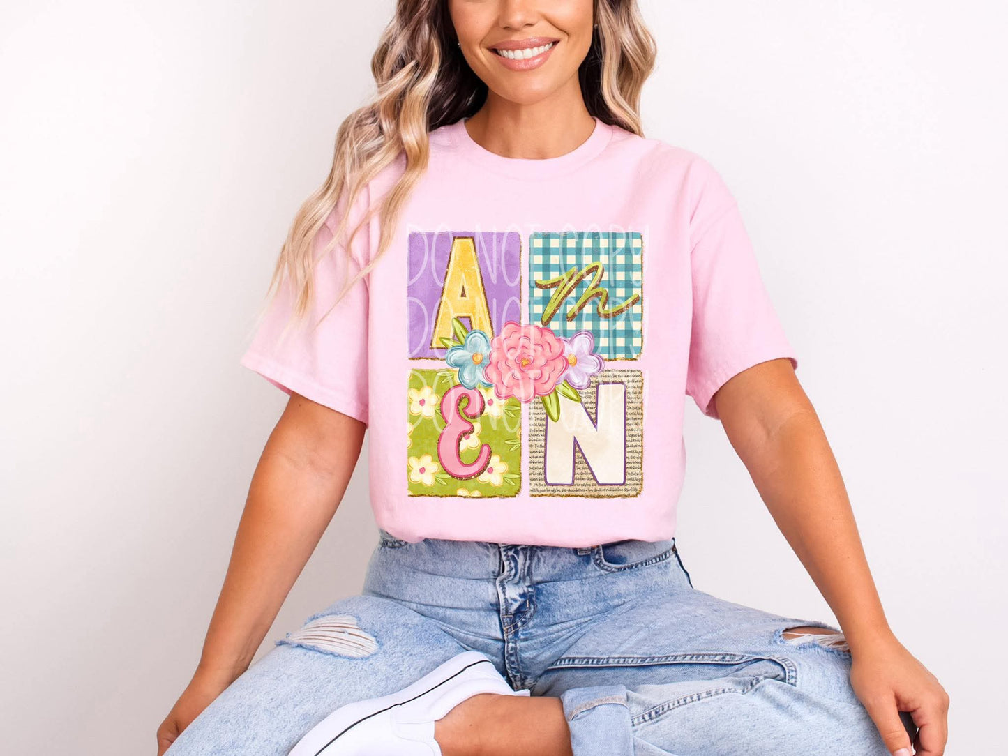 Amen DTF Transfer | Trendy Religious DTF Transfer | High Quality Image Transfers | Ready to Press | Instant Peel