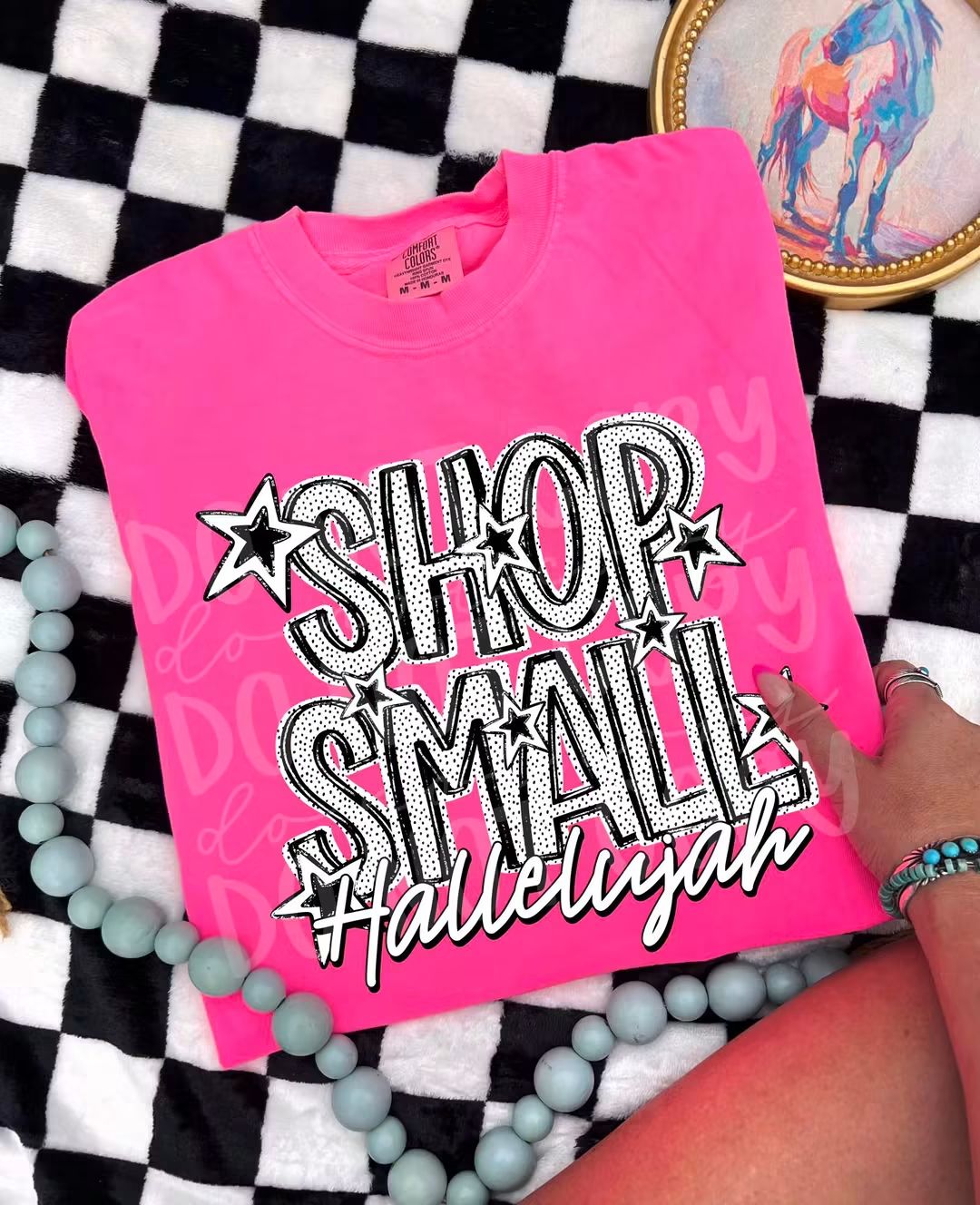 Shop Small Hallelujah DTF Transfer | Boutique Graphic Transfer | Ready To Press DTF | Instant Peel Transfer