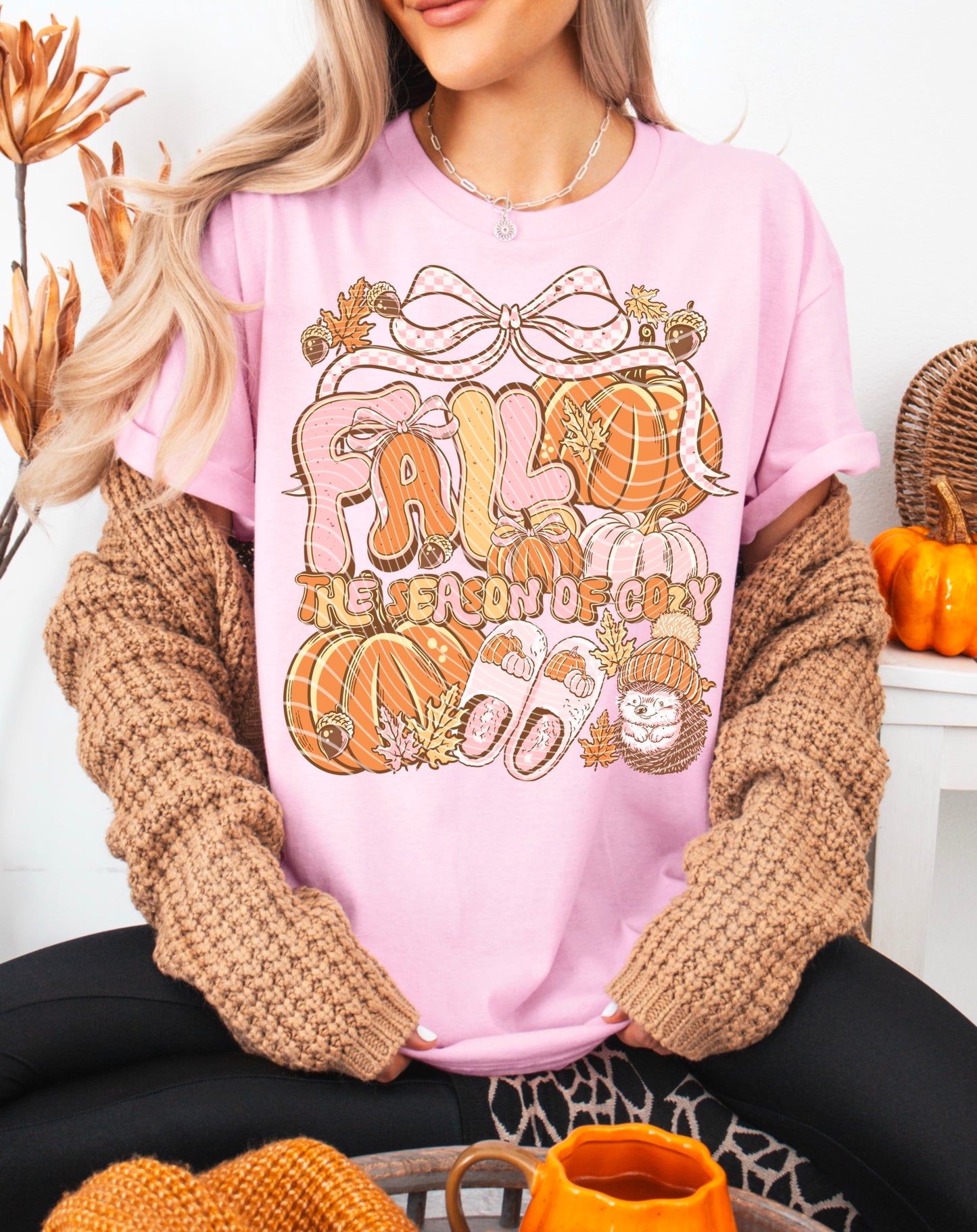 The Season of Cozy T-Shirt | Trendy Fall Shirt | Fast Shipping | Super Soft Shirts for Men/Women/Kid's