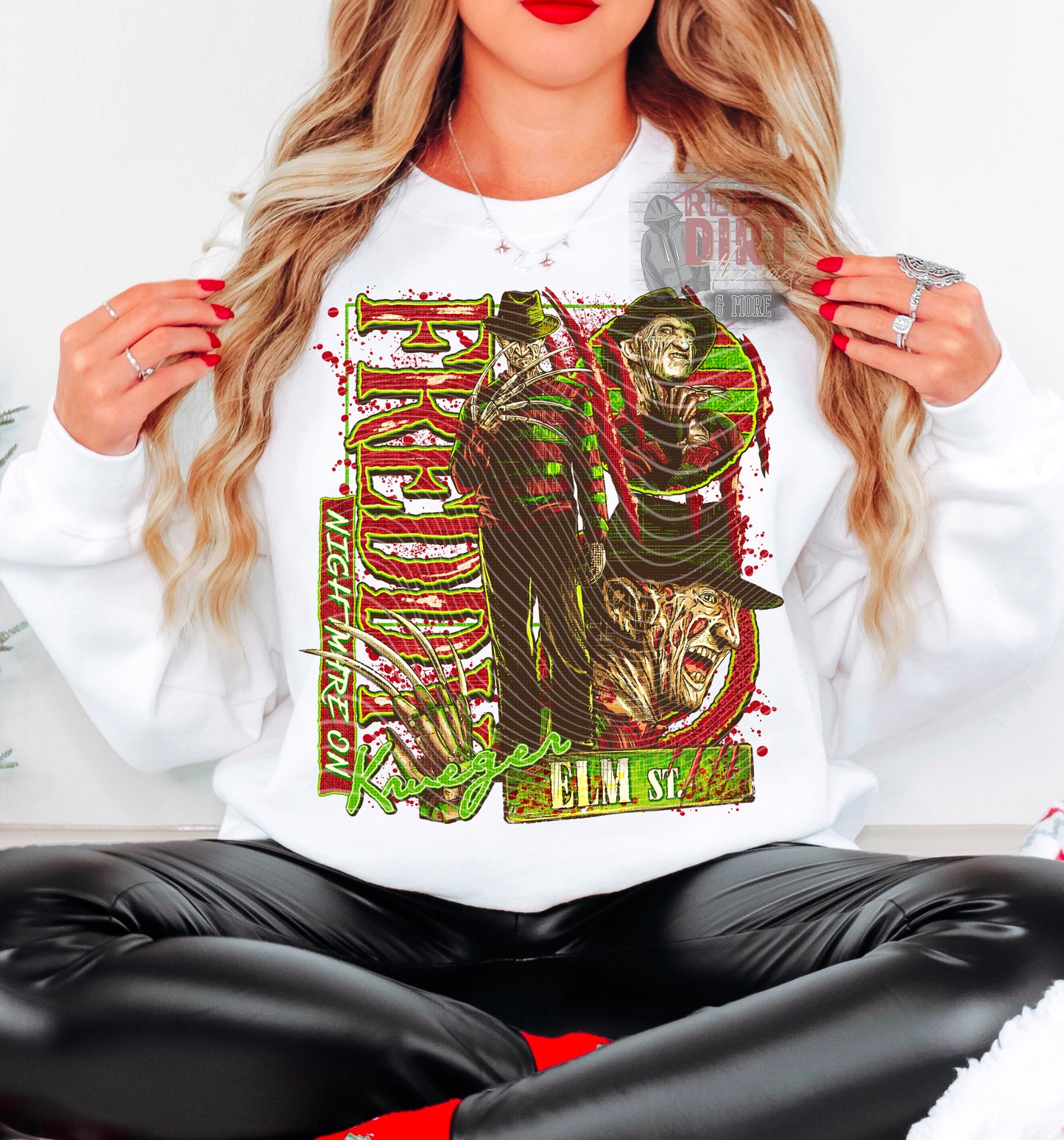 Vintage Fred DTF Transfer | Trendy Horror Movies DTF Transfer | High Quality Image Transfers | Ready to Press | Fast Shipping