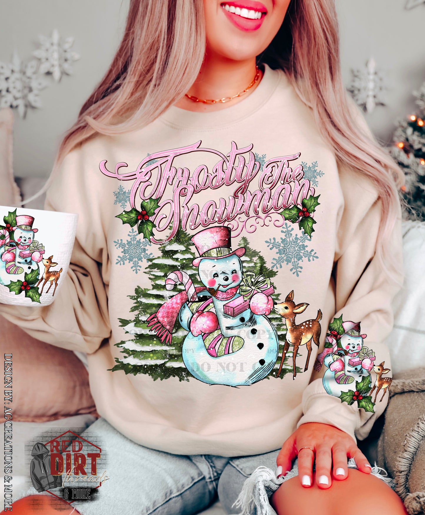 Snowman DTF Transfer | Trendy Christmas Movie DTF Transfer | Ready to Press | High Quality DTF Transfers | Fast Shipping