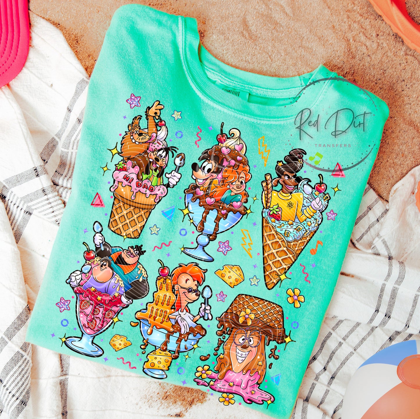 Goof Ice Cream DTF Transfer | Trendy Summer DTF Transfer | High Quality Image Transfers | Ready to Press | Fast Shipping
