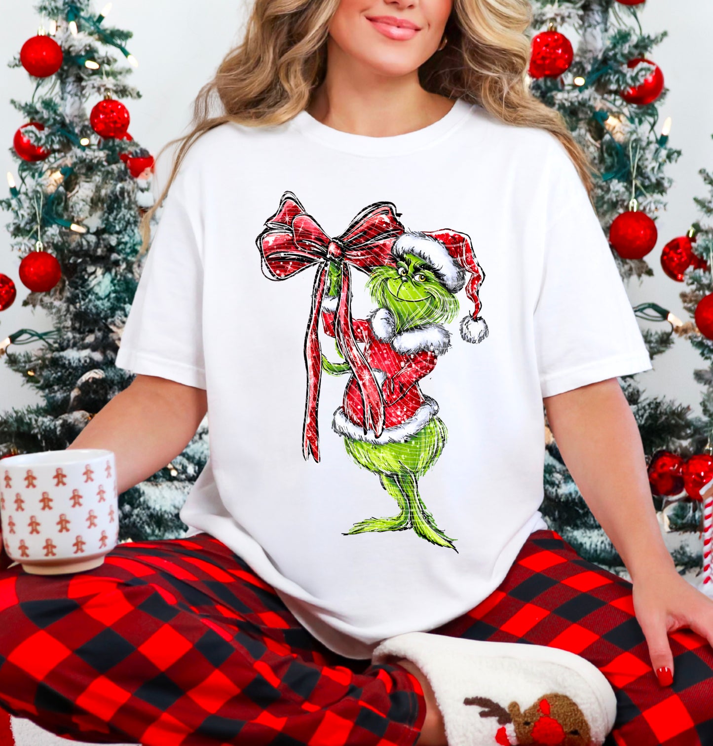 Christmas Guy DTF Transfer | Trendy Christmas DTF Transfer | High Quality Image Transfers | Ready to Press | Instant Peel