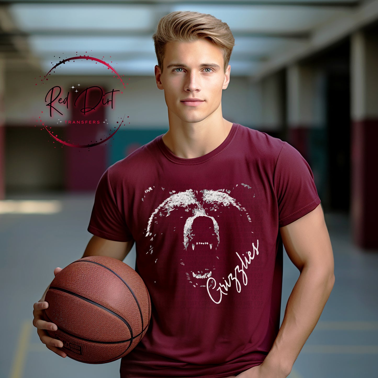 Aggressive Grizzlies Shirt, Grizzlies Mascot Shirt, School Spirit Shirt, Game Day Shirt, Bella Canvas Spirit Wear, Grizzlies Fan Apparel
