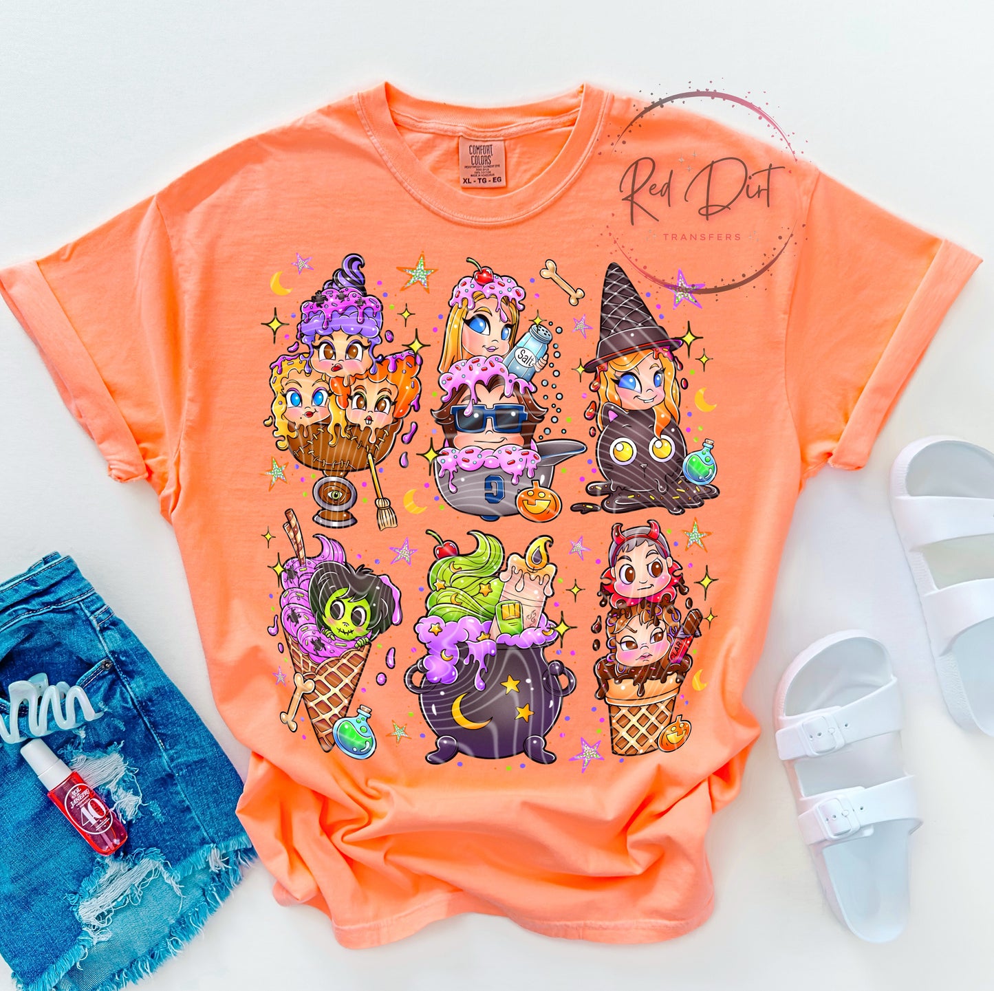 Witches Ice Cream DTF Transfer | Trendy Summer DTF Transfer | High Quality Image Transfers | Ready to Press | Fast Shipping