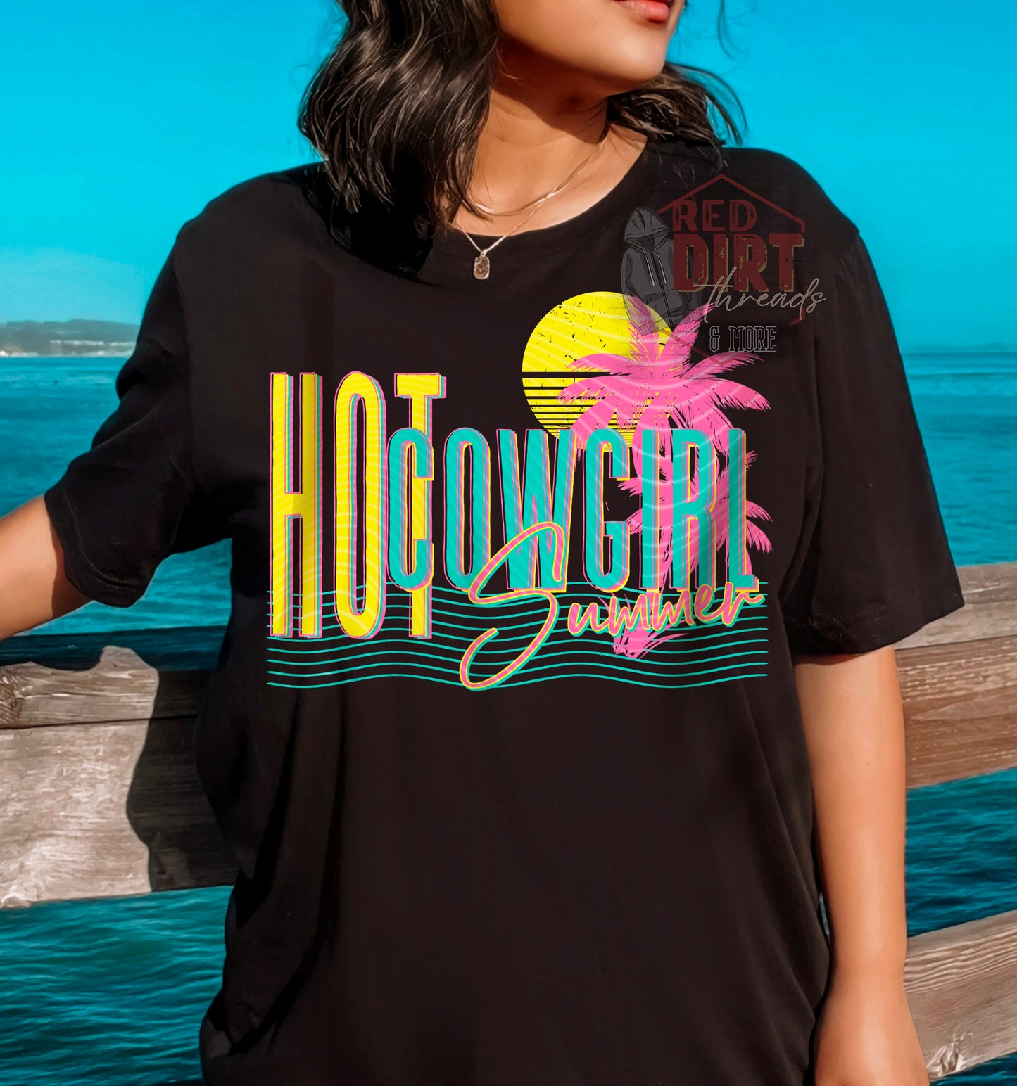 Hot Cowgirl Summer T-Shirt | Trendy Summer Shirt | Fast Shipping | Super Soft Shirts for Men/Women/Kid's