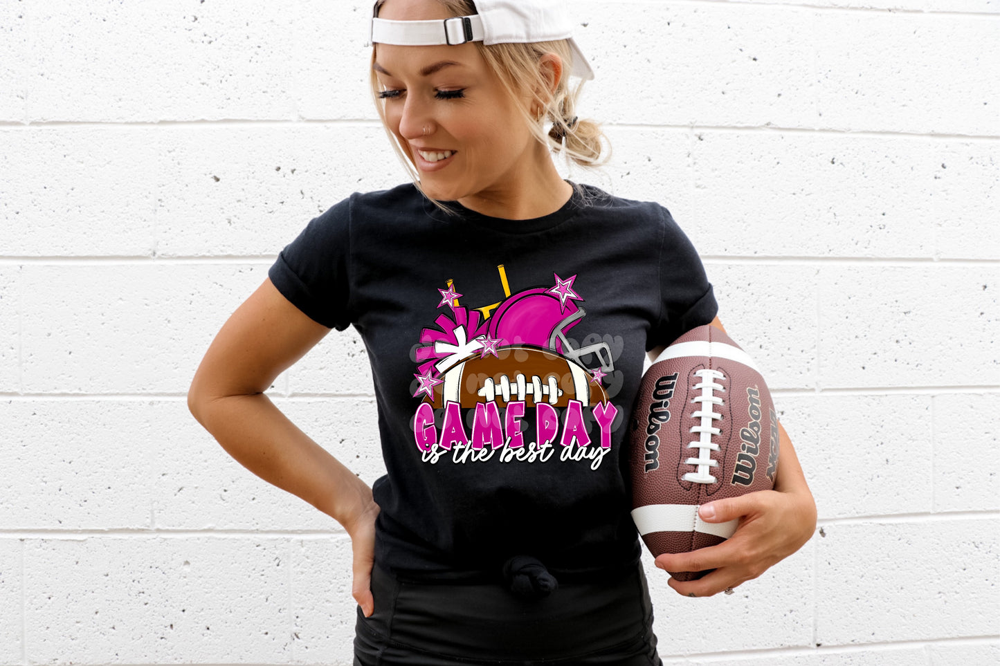 Game Day Is The Best Day (Pink) T-Shirt | Trendy School Spirit Shirt | Fast Shipping | Super Soft Shirts for Men/Women/Kid's