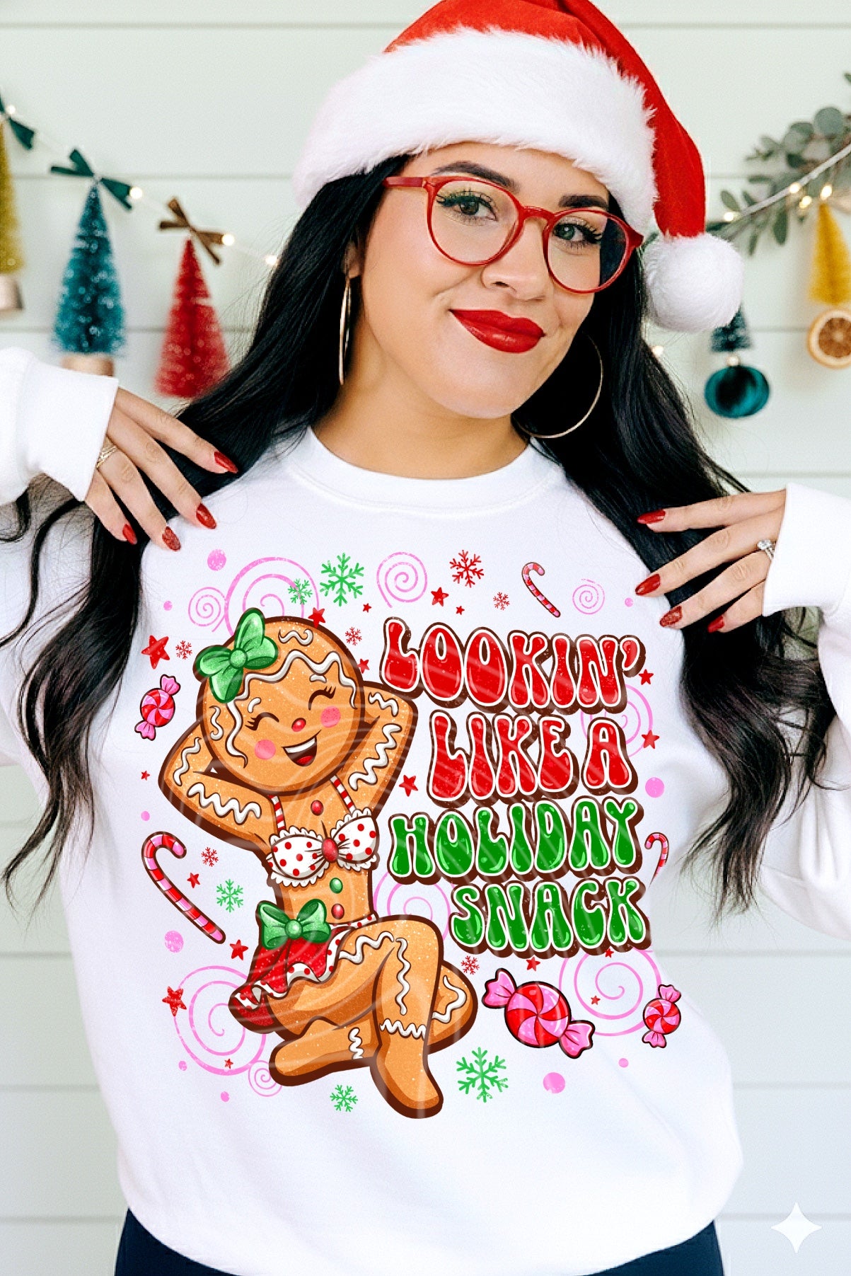Looking Like a Holiday Snack DTF Transfer | Trendy Christmas DTF Transfer | High Quality Image Transfers | Ready to Press | Instant Peel
