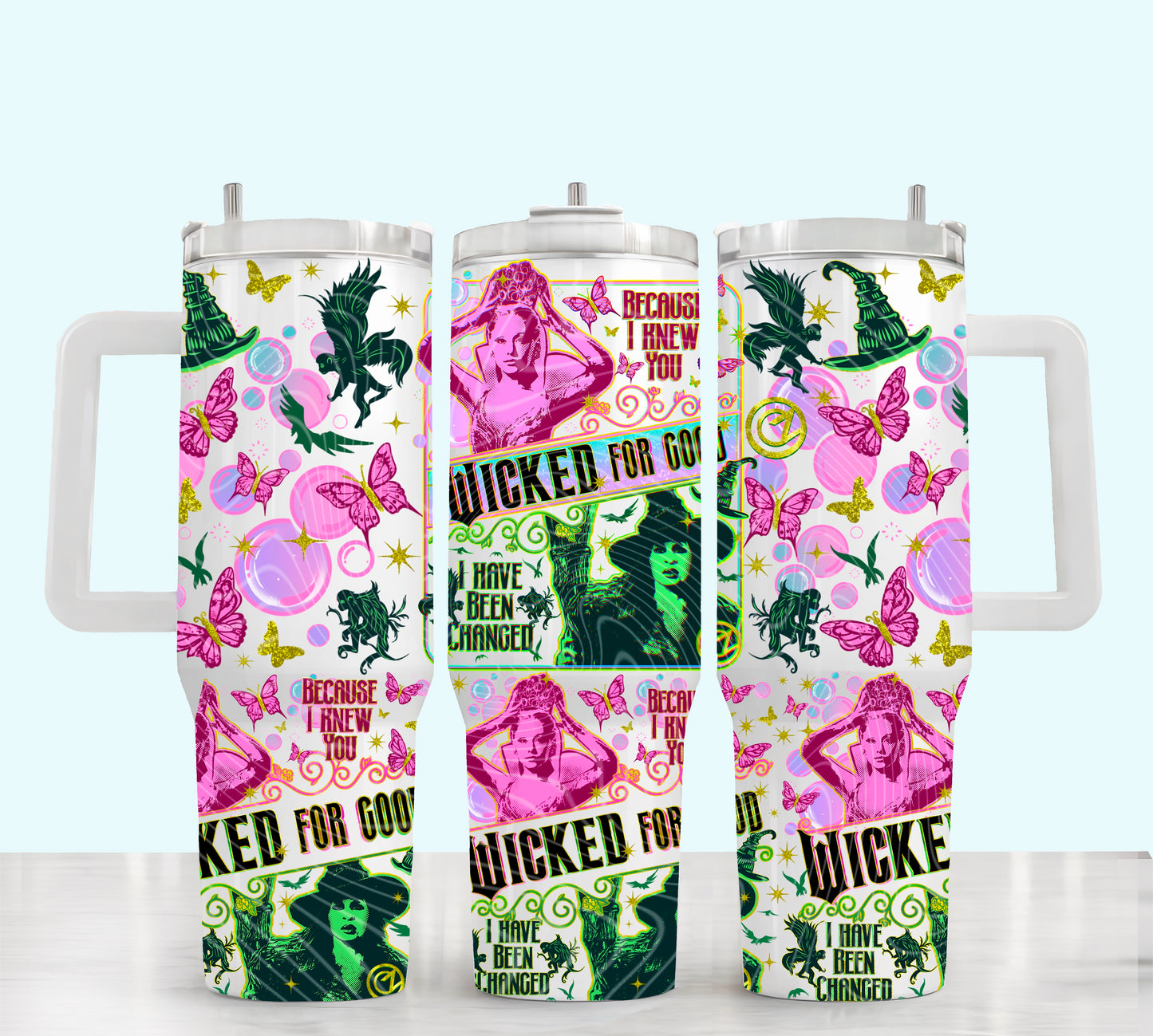 Friends For Good UV DTF 40oz Tumbler Transfer | Trendy Movie Tumbler Wrap | Ready to Transfer | High Quality | Waterproof UV Transfer
