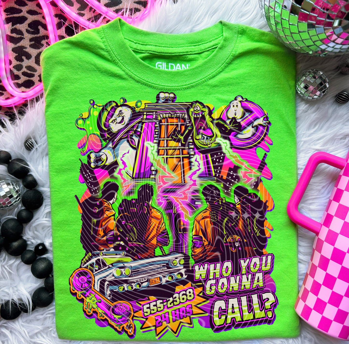 Who You Gonna Call DTF Transfer | Trendy Throwback Movie DTF Transfer | High Quality Image Transfers | Ready to Press | Fast Shipping
