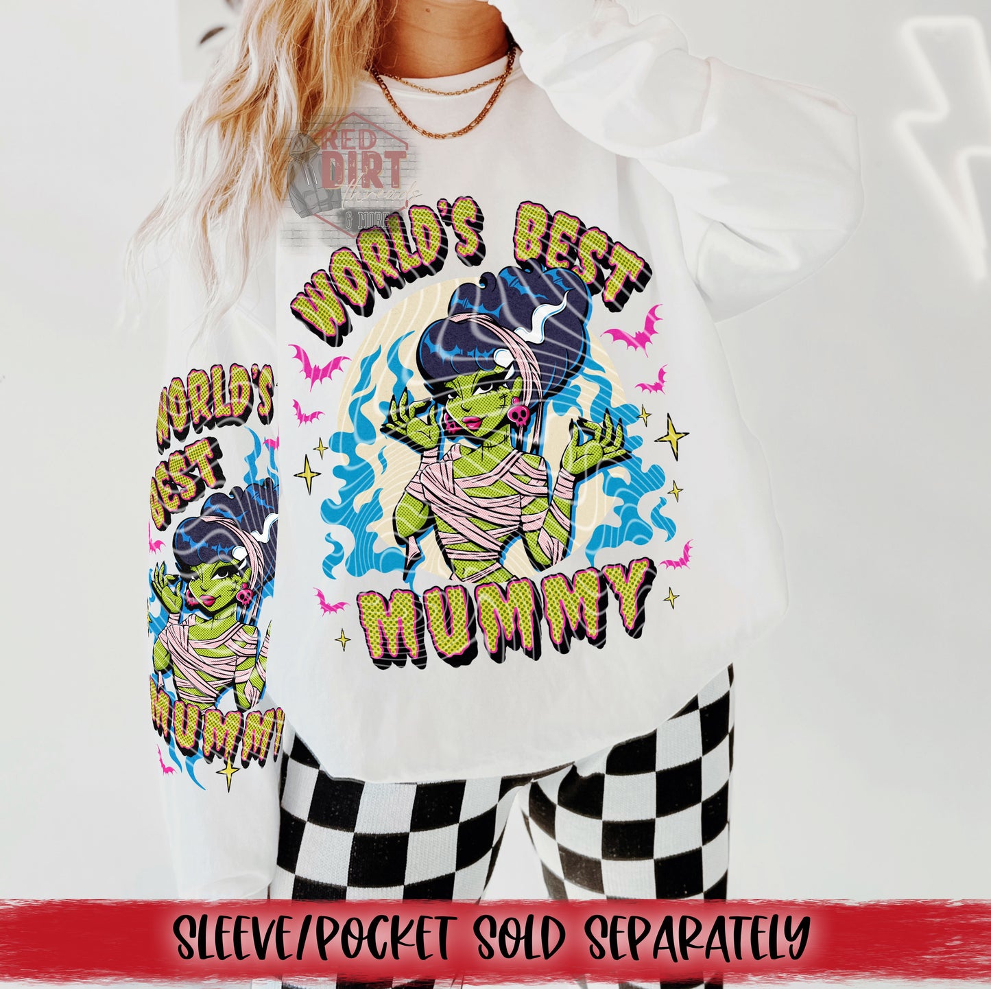 World's Best Mummy DTF Transfer | Trendy Mom DTF Transfer | High Quality Image Transfers | Ready to Press | Fast Shipping