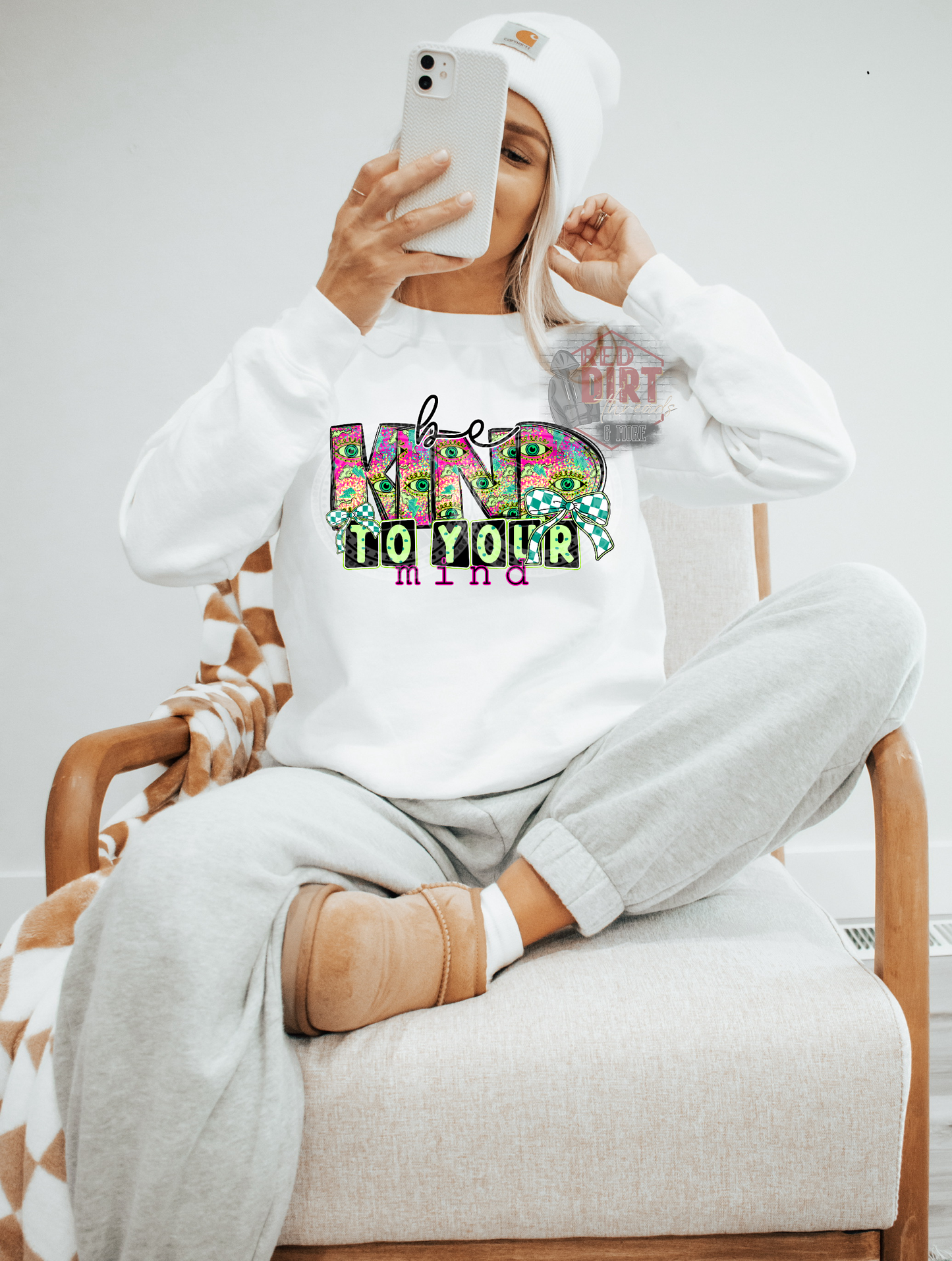 Be Kind to your Mind DTF Transfer | Trendy DTF Transfer | High Quality Image Transfers | Ready to Press | Fast Shipping