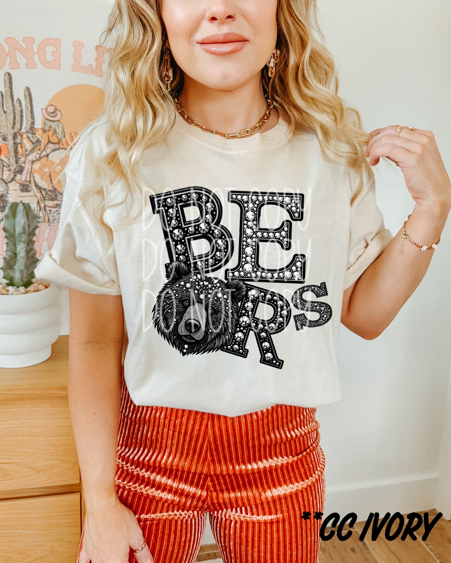 Bears DTF Transfer | Trendy School Spirit DTF Transfer | Ready to Press | High Quality DTF Transfers | Fast Shipping