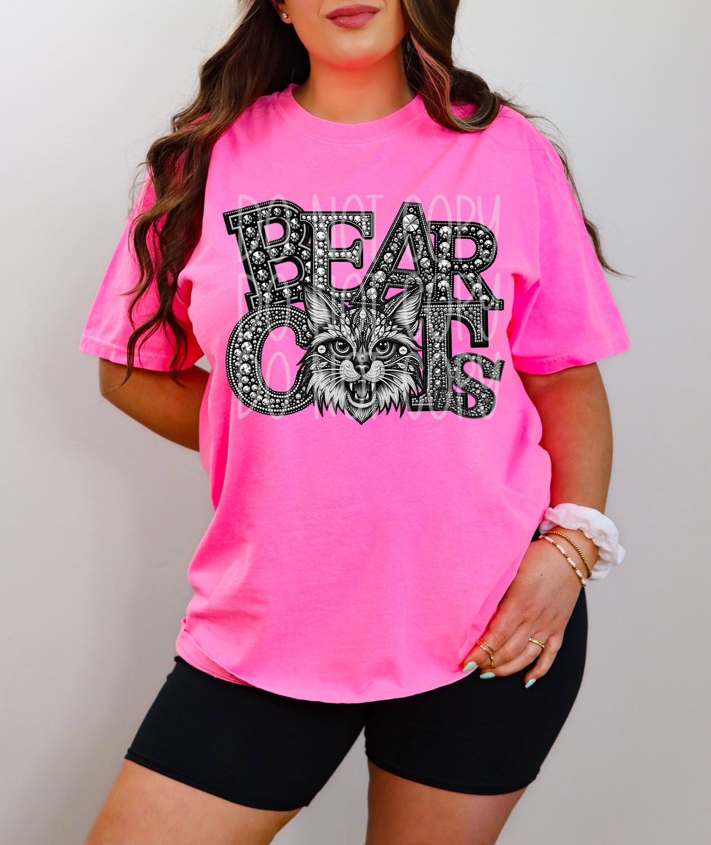 Bear Cats DTF Transfer | Trendy School Spirit DTF Transfer | Ready to Press | High Quality DTF Transfers | Fast Shipping