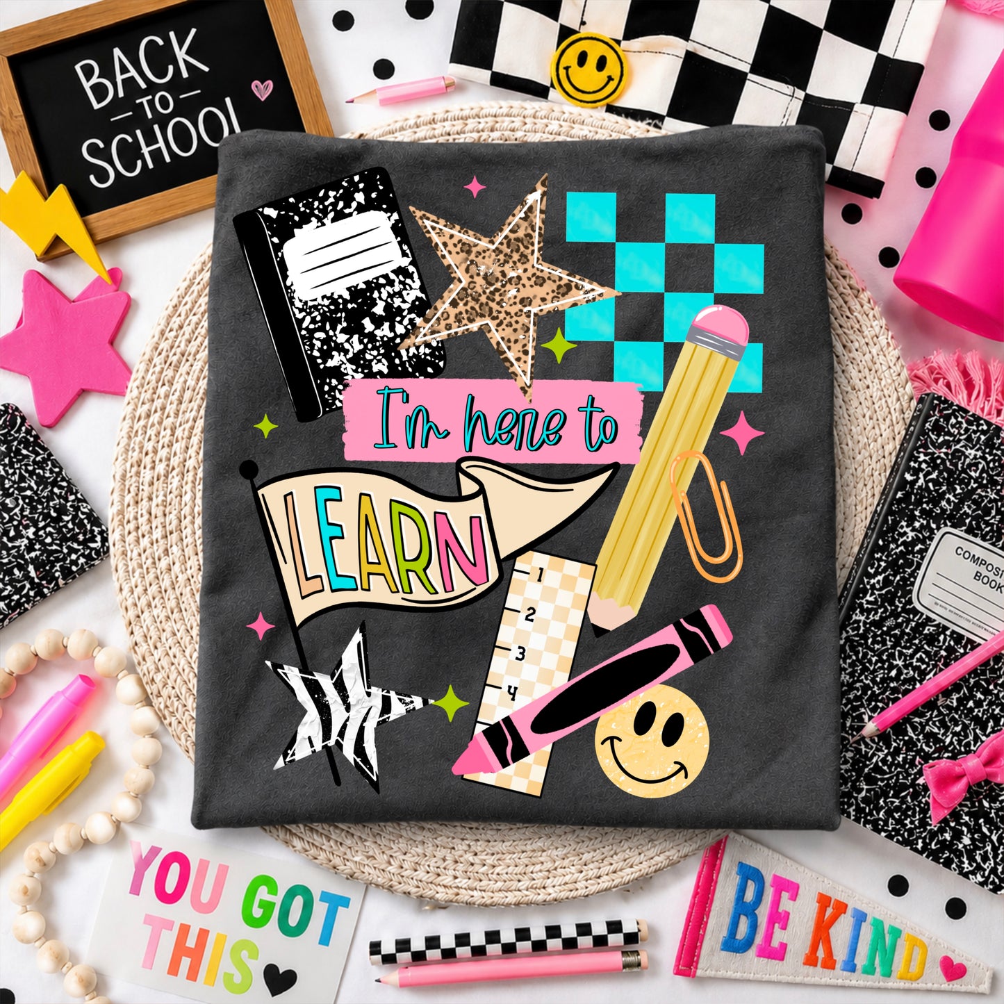 School DTF Transfer | Back to School Shirt Transfer | Teacher DTF | School Shirt Transfer | Teacher Apparel