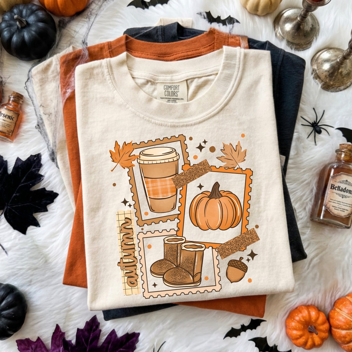 Fall Pumpkin Coffee DTF Transfer | Autumn Coffee Shirt Transfer | Pumpkin Patch | Fall Shirt | Cozy Autumn Transfer
