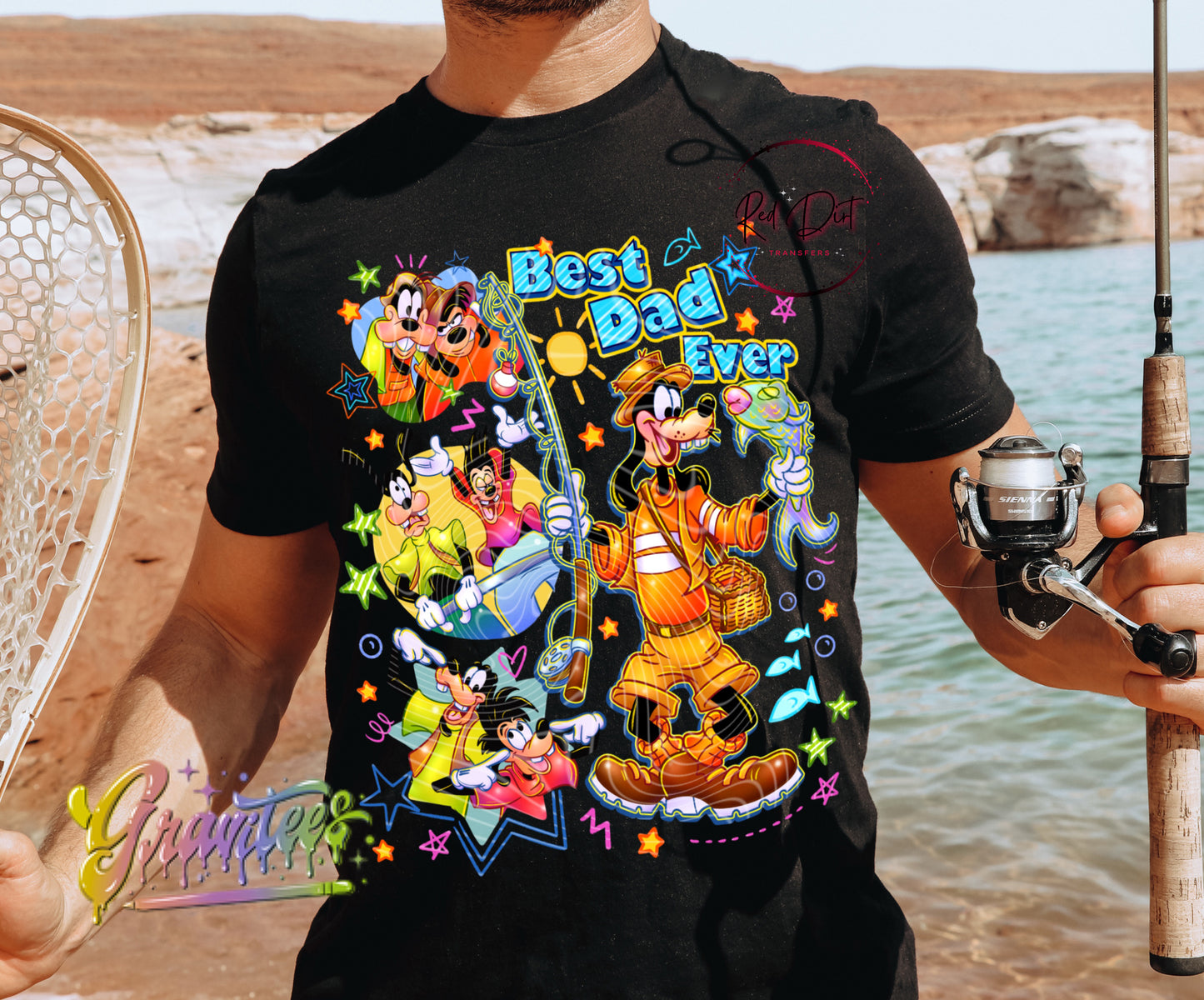 Best Dad Ever DTF Transfer | Trendy Father's Day DTF Transfer | High Quality Image Transfers | Ready to Press | Instant Peel
