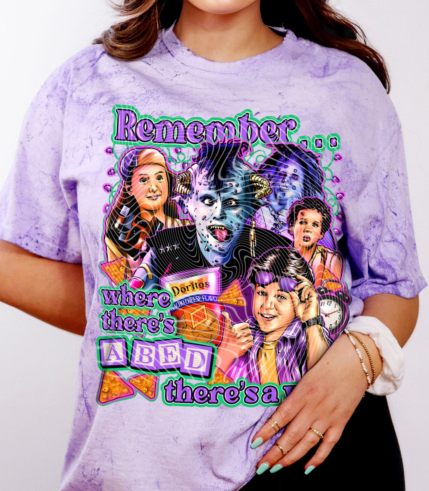 Remember...Where There's a Bed There's a Way DTF Transfer | Trendy Throwback DTF Transfer | Ready to Press | High Quality DTF Transfers | Fast Shipping