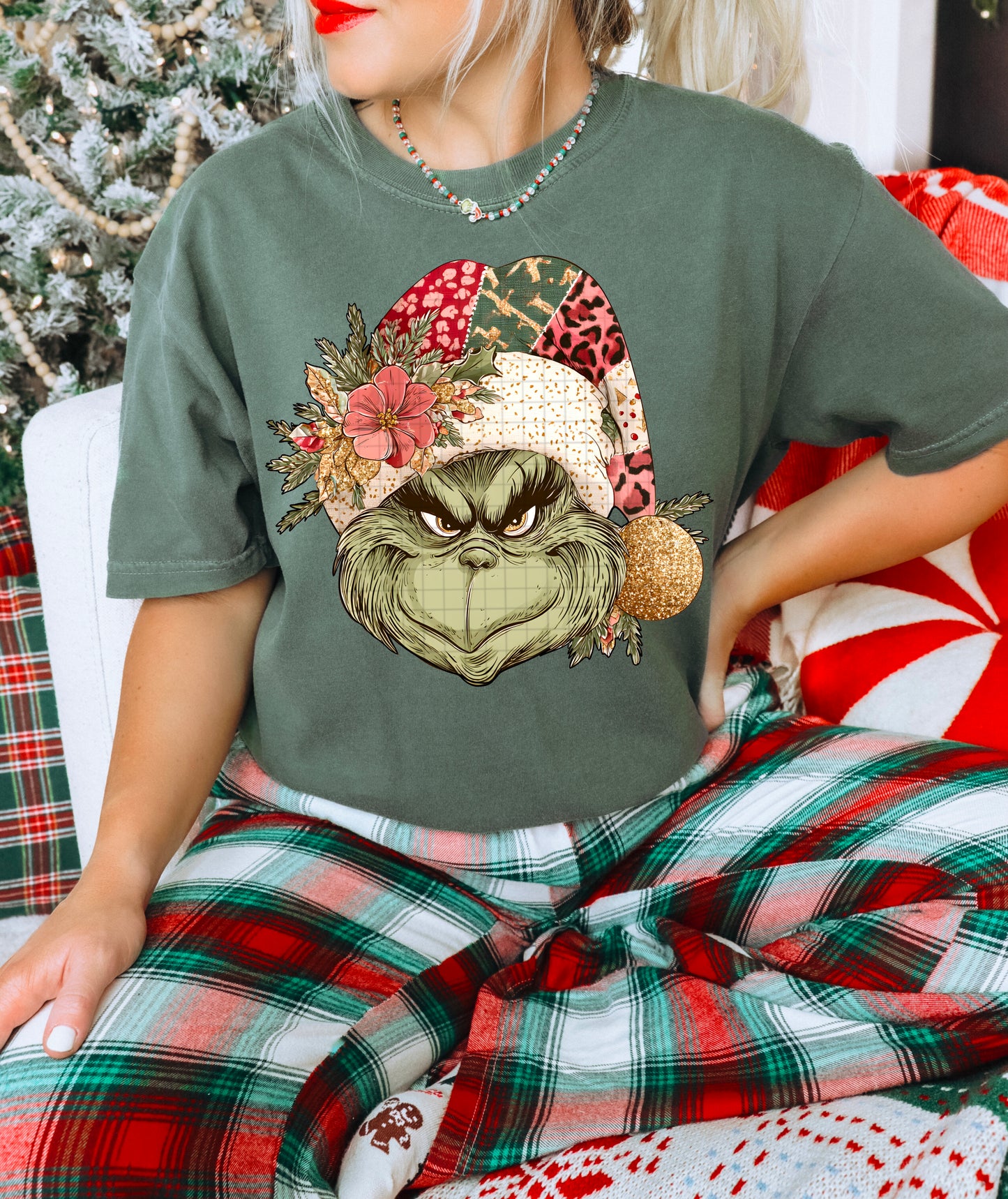 Green Guy DTF Transfer | Trendy Christmas DTF Transfer | High Quality Image Transfers | Ready to Press | Instant Peel