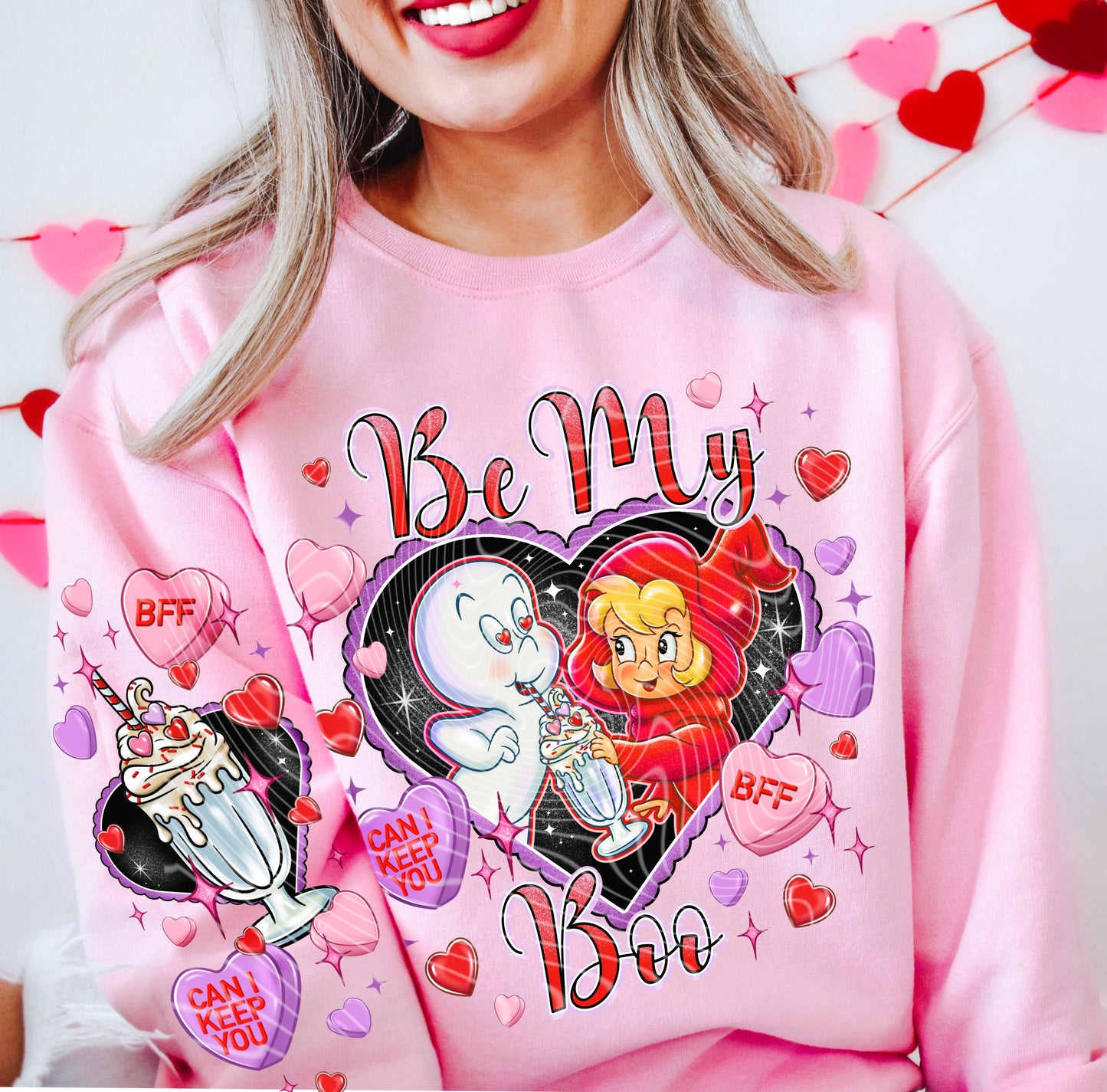 Be My Boo DTF Transfer | Trendy Valentine's Day DTF Transfer | High Quality Image Transfers | Ready to Press | Fast Shipping