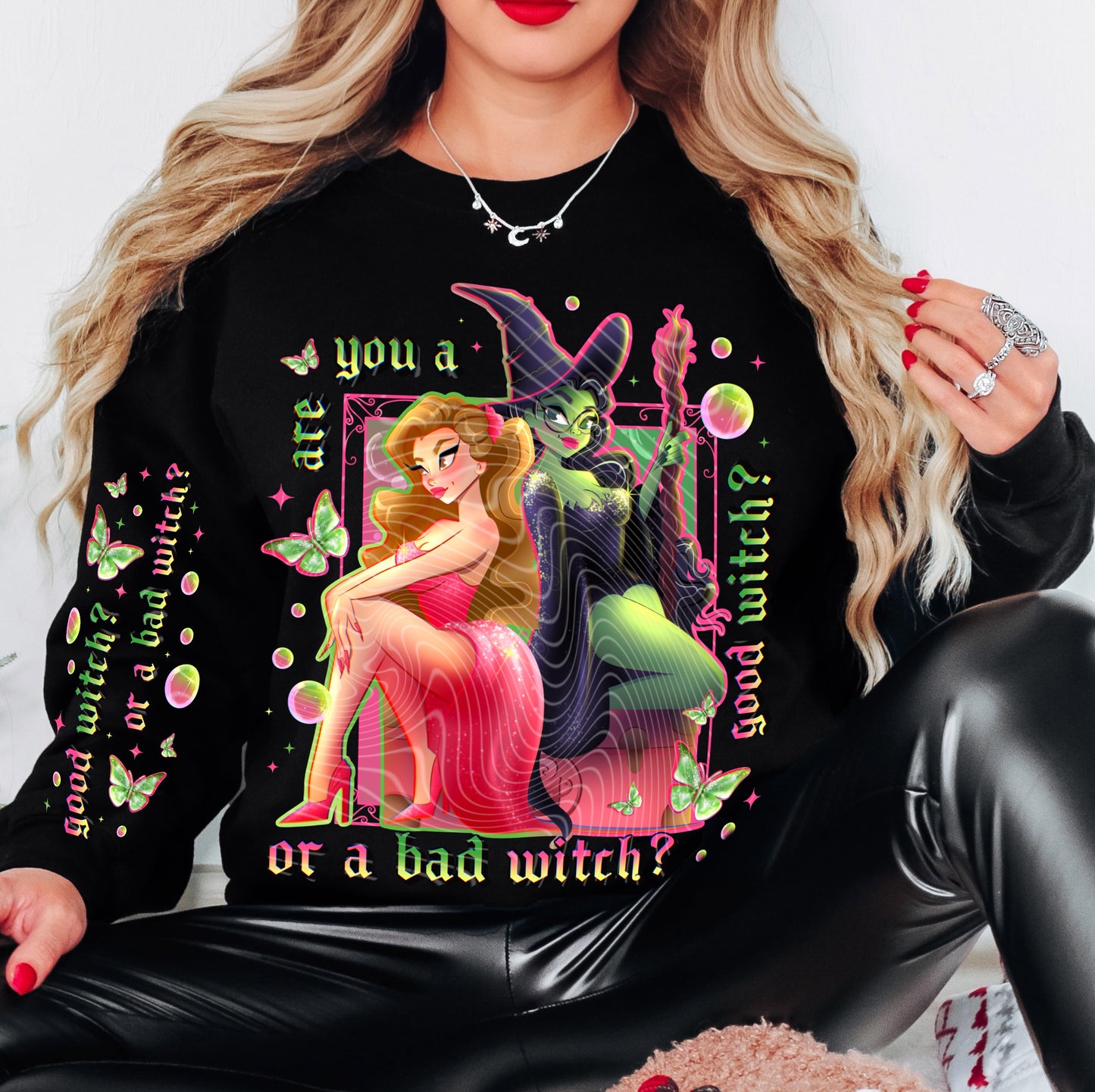 Are You A Good Witch or A Bad Witch? DTF Transfer | Trendy Valentine's Day DTF Transfer | Ready to Press | High Quality DTF Transfers | Fast Shipping