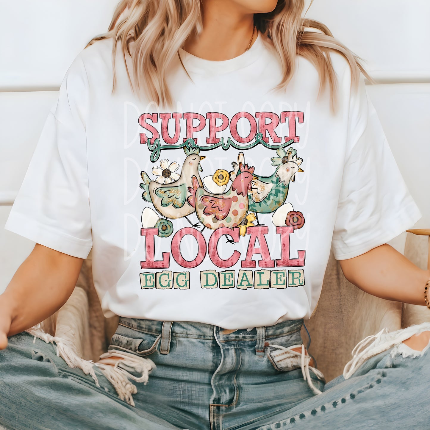 Support Your Local Egg Dealer T-Shirt | Trendy Shirt | Fast Shipping | Super Soft Shirts for Men/Women/Kid's