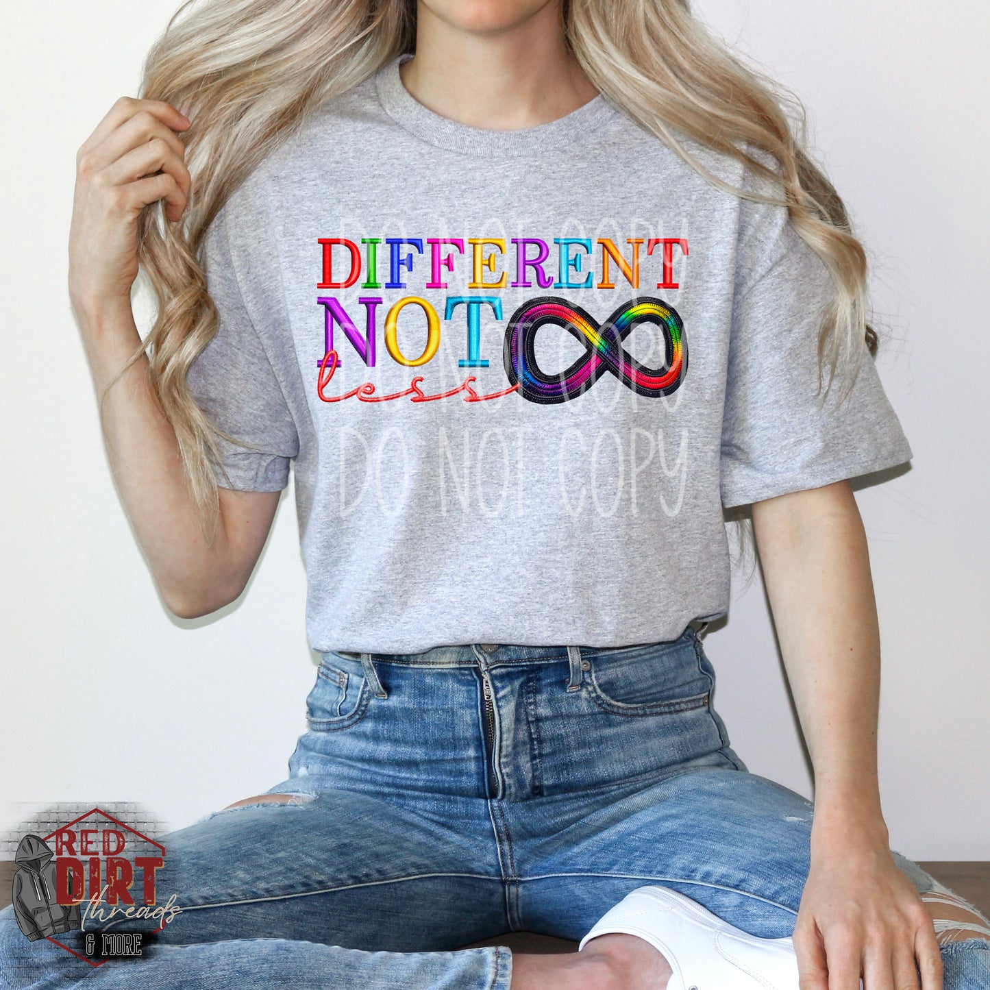 Different Not Less DTF Transfer | Trendy DTF Transfer | Ready to Press | High Quality DTF Transfers