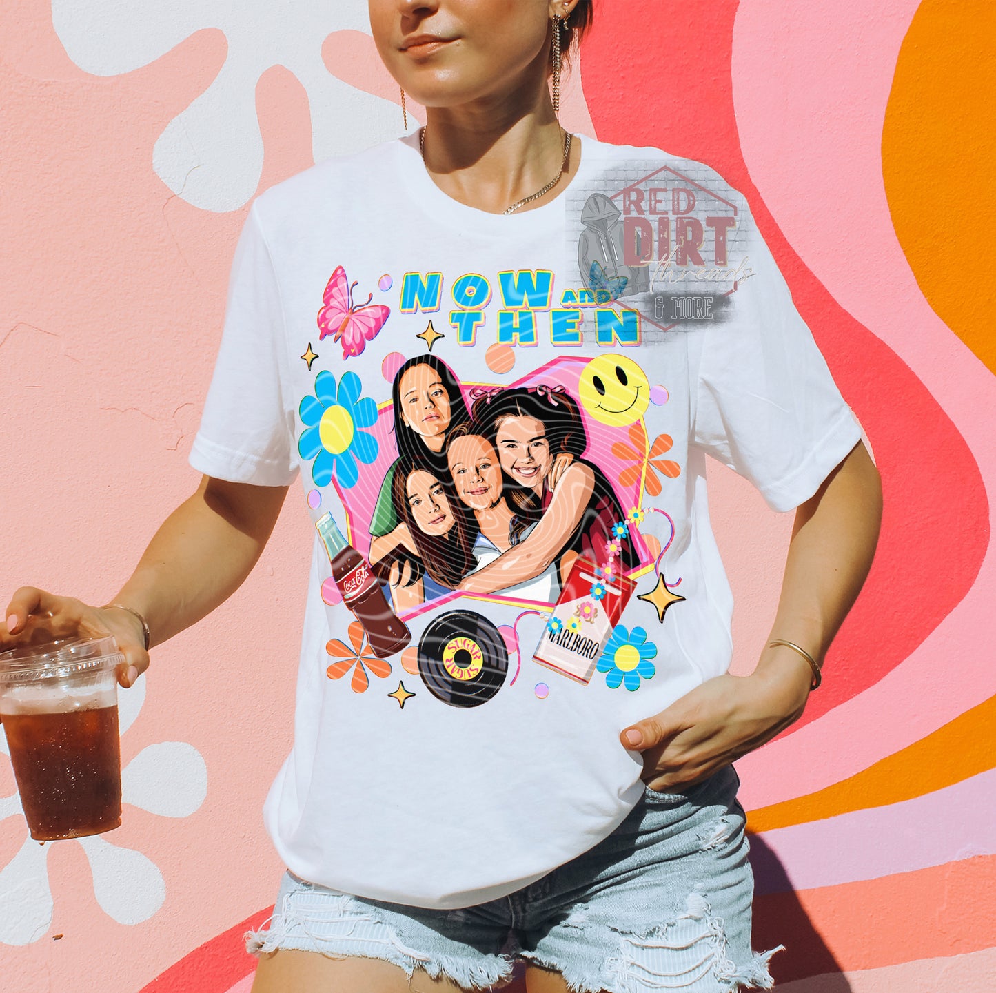Now Then DTF Transfer | Trendy DTF Transfer | High Quality Image Transfers | Ready to Press | Fast Shipping