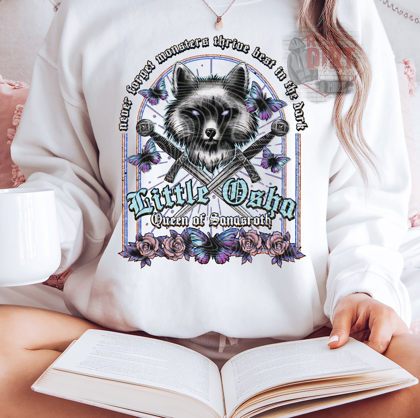 Little Osha DTF Transfer | Trendy Romantasy Bookish DTF Transfer | High Quality Image Transfers | Ready to Press | Fast Shipping