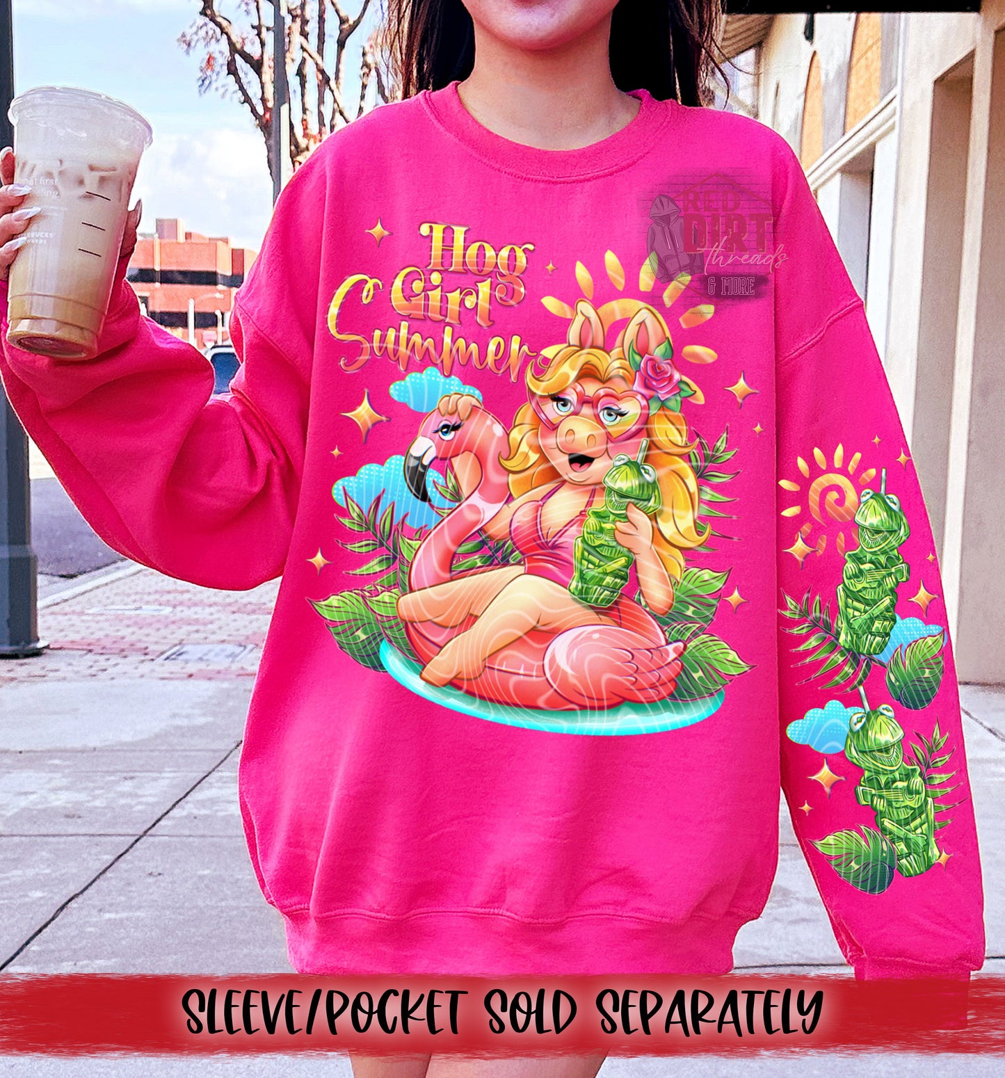 Hog Girl Summer DTF Transfer | Trendy Summer DTF Transfer | High Quality Image Transfers | Ready to Press | Fast Shipping