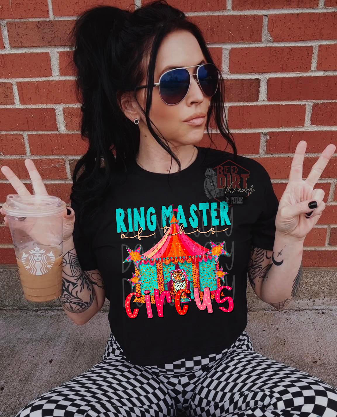 Ringmaster Of This Circus DTF Transfer | Trendy Mom DTF Transfer | High Quality Image Transfers | Ready to Press | Fast Shipping