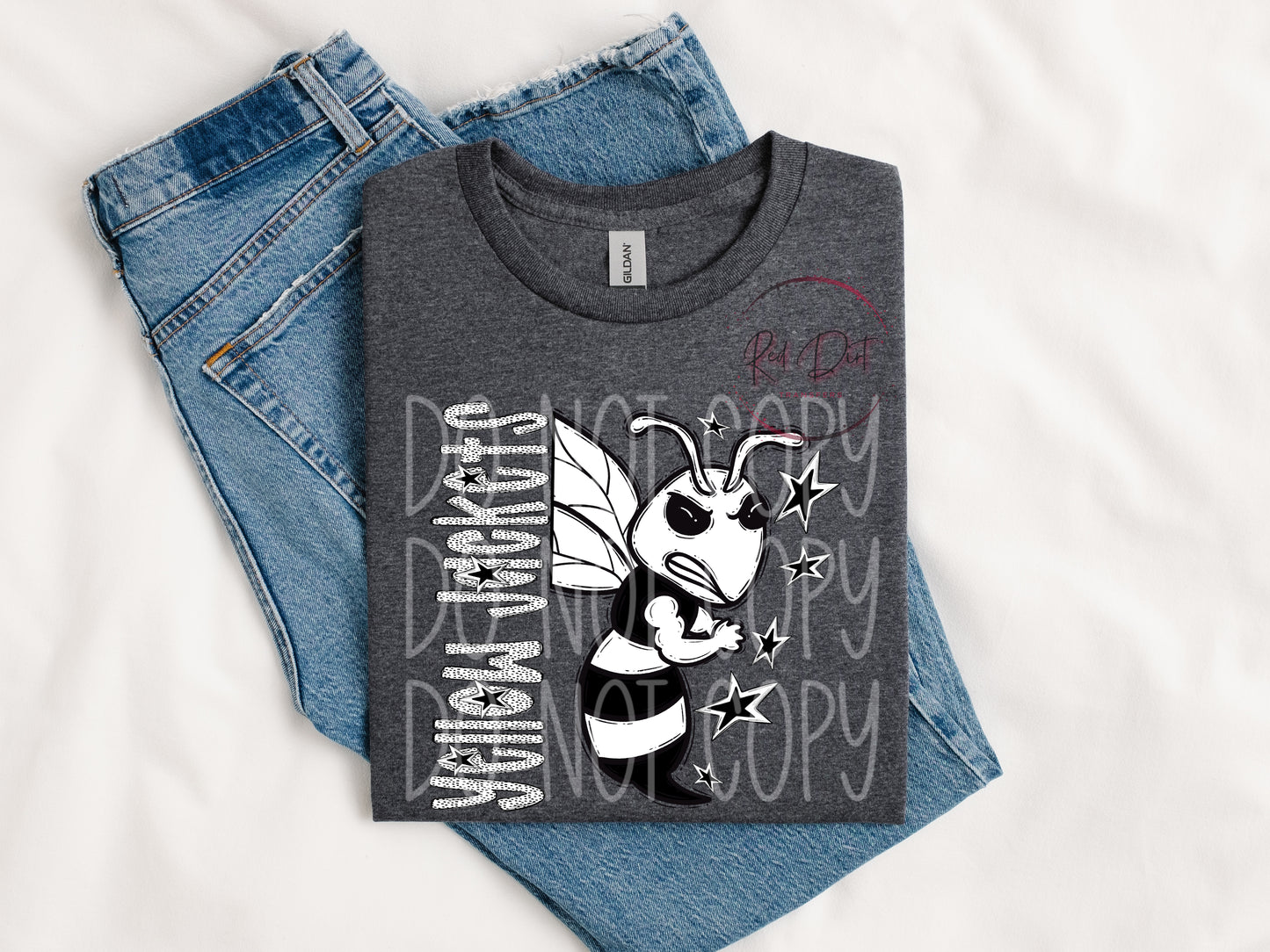 Yellow Jackets DTF Transfer | Trendy School Spirit DTF Transfer | High Quality Image Transfers | Ready to Press | Instant Peel