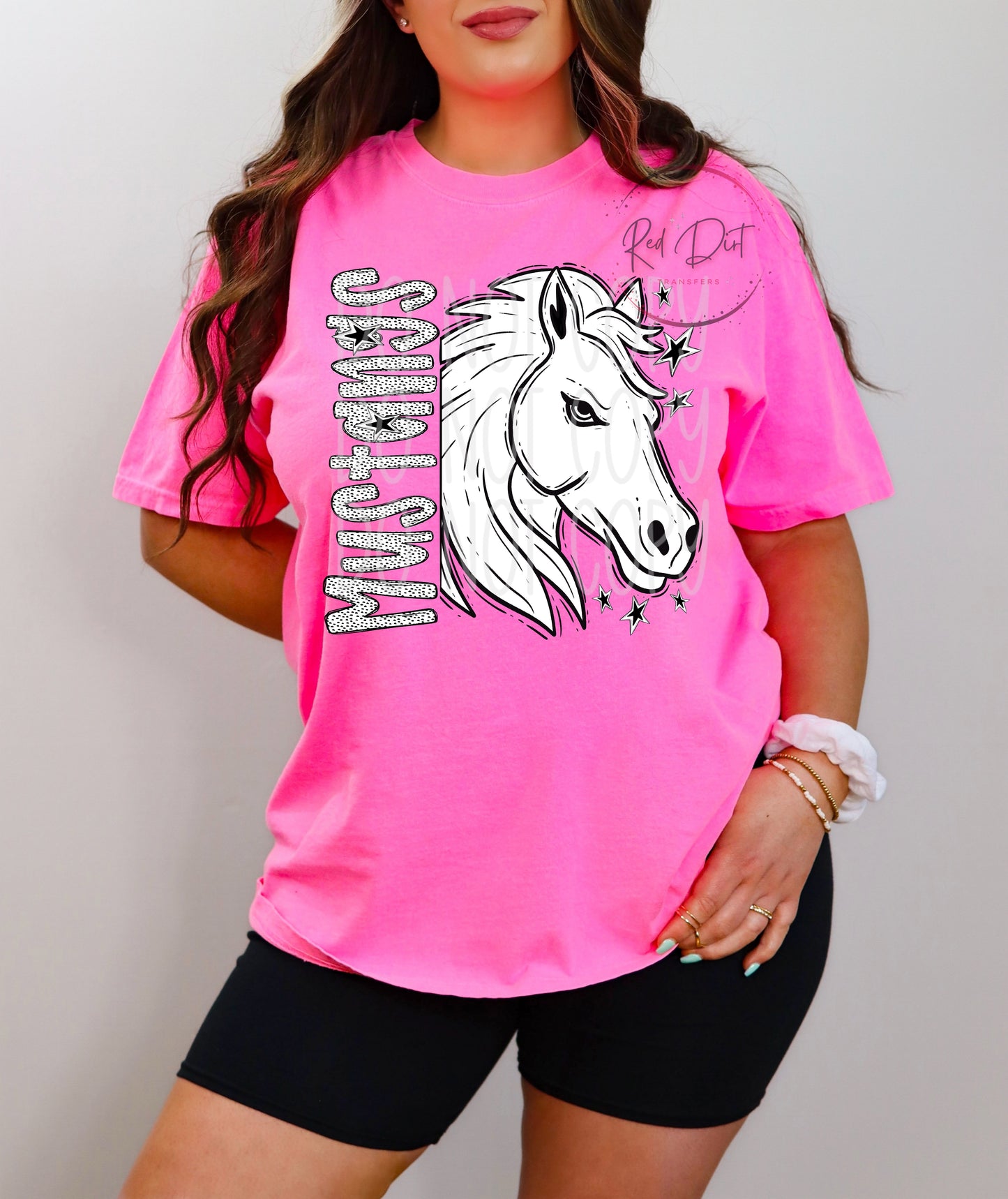 Mustangs T-Shirt | Trendy School Spirit Shirt | Fast Shipping | Super Soft Shirts for Men/Women/Kid's
