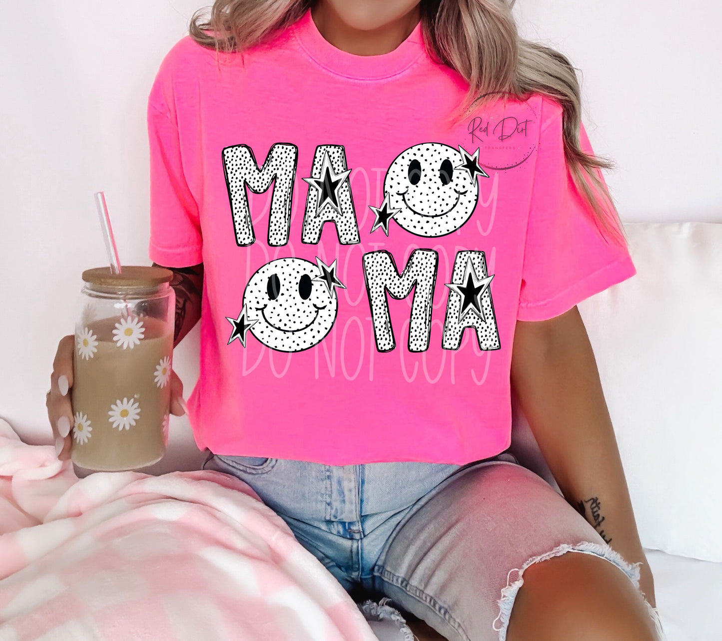 Mama Dots T-Shirt | Trendy Mom Shirt | Fast Shipping | Super Soft Shirts for Men/Women/Kid's