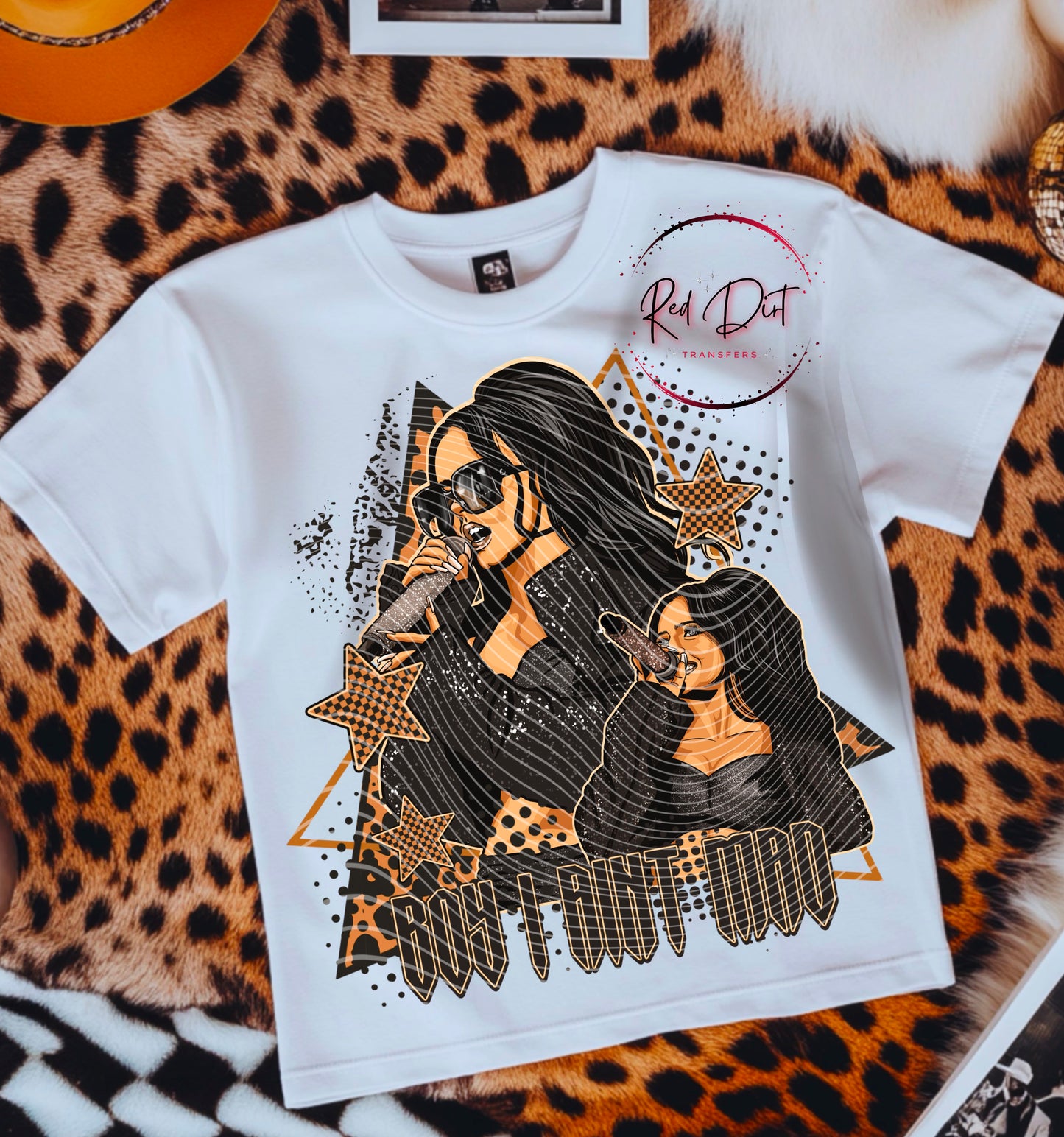 Boy I Ain't Mad DTF Transfer | Trendy Music DTF Transfer | High Quality Image Transfers | Ready to Press | Instant Peel