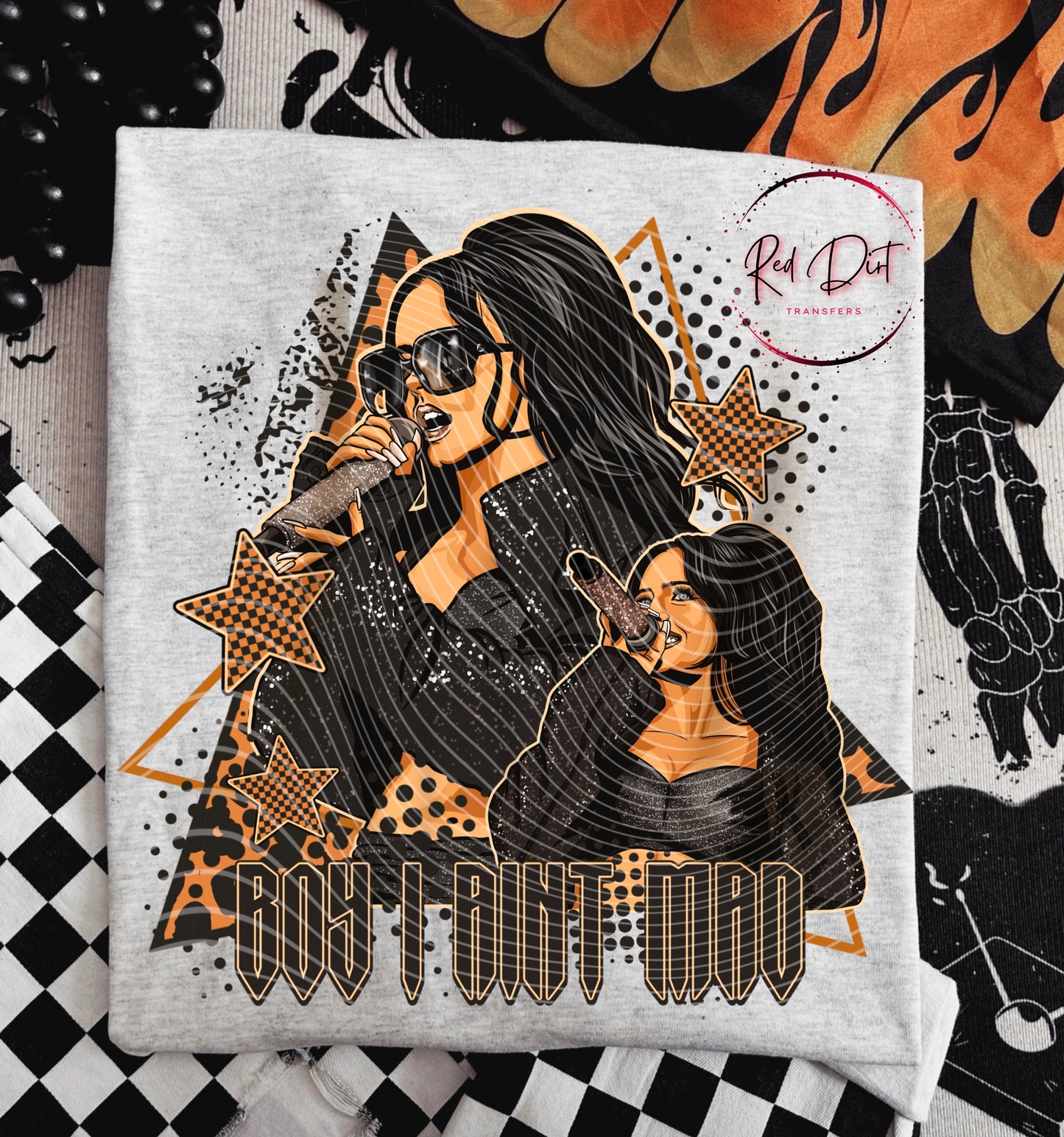 Boy I Ain't Mad DTF Transfer | Trendy Music DTF Transfer | High Quality Image Transfers | Ready to Press | Instant Peel