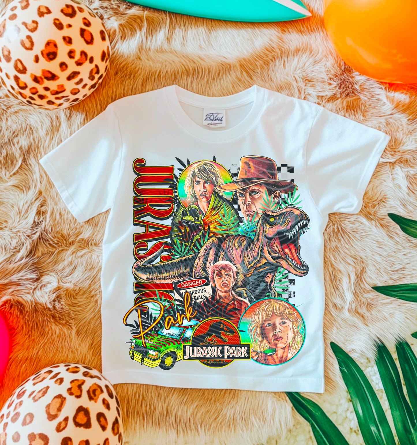 Dinosaurs DTF Transfer | Trendy Throwback Movie DTF Transfer | High Quality Image Transfers | Ready to Press | Instant Peel