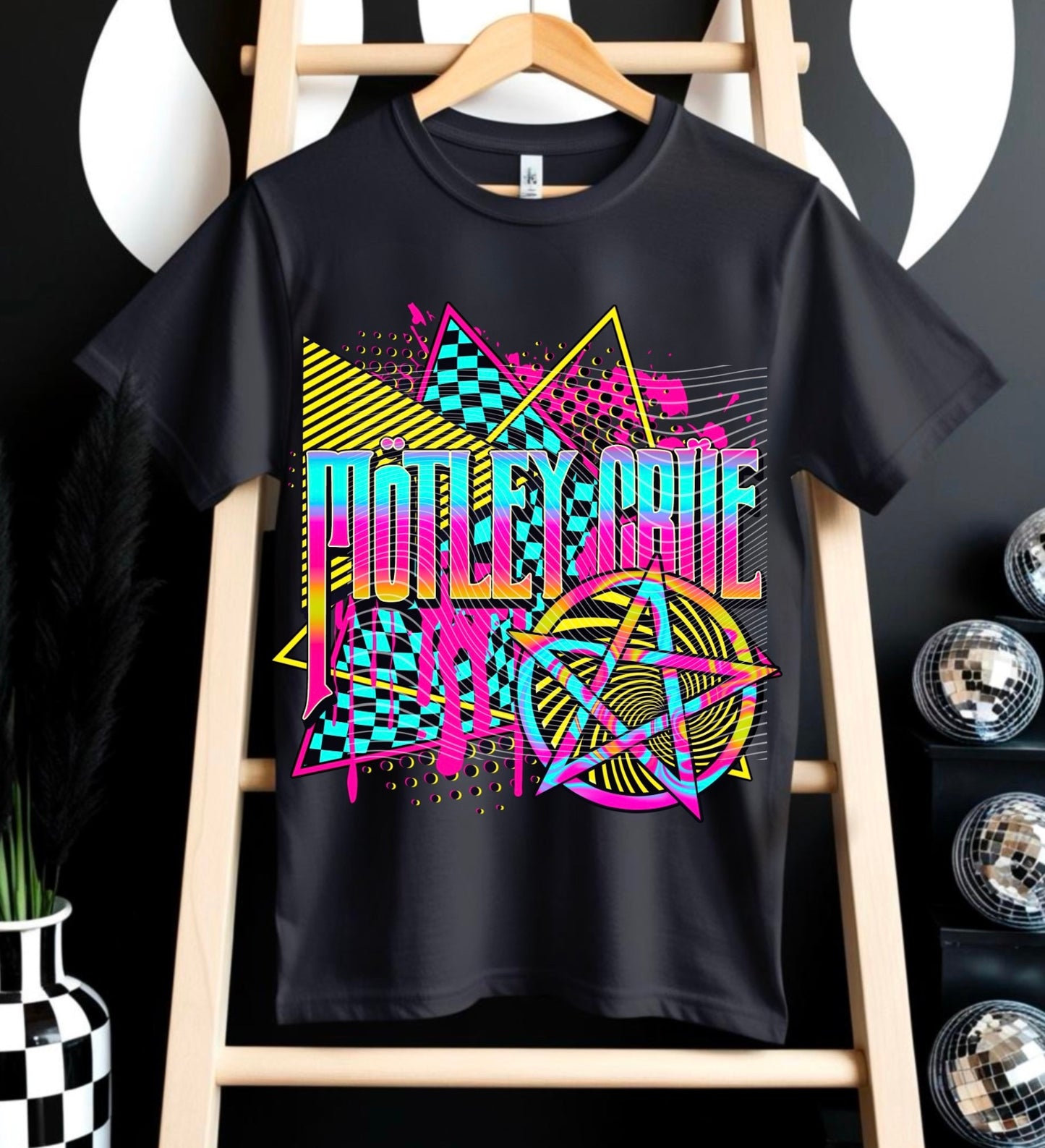 Neon Rock Band MC* DTF Transfer | Trendy Rock Music DTF Transfer | High Quality Image Transfers | Ready to Press | Instant Peel