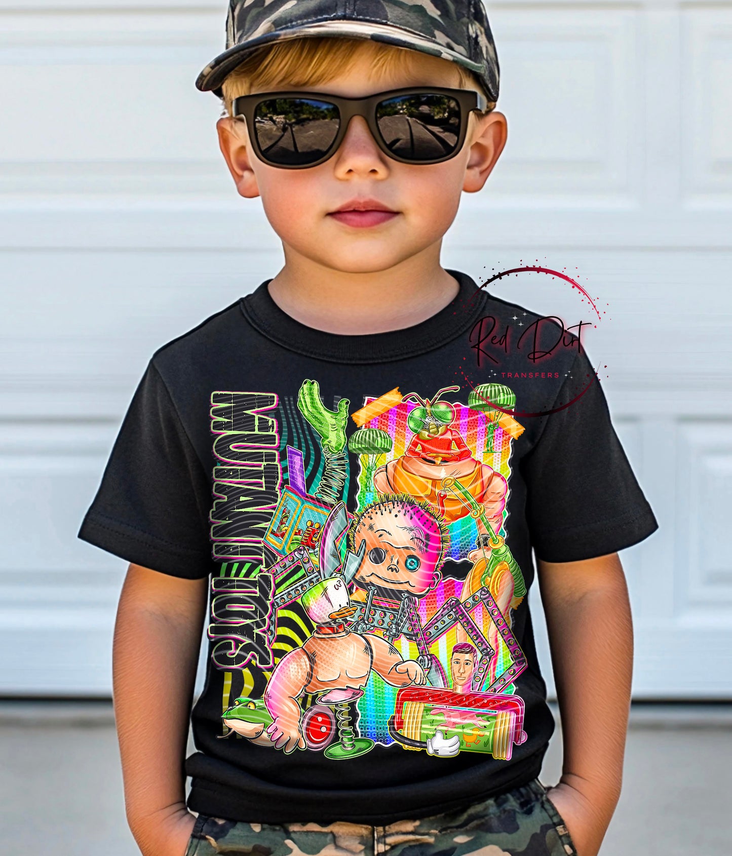 Mutant Toys DTF Transfer | Trendy Throwback Movie DTF Transfer | High Quality Image Transfers | Ready to Press | Instant Peel