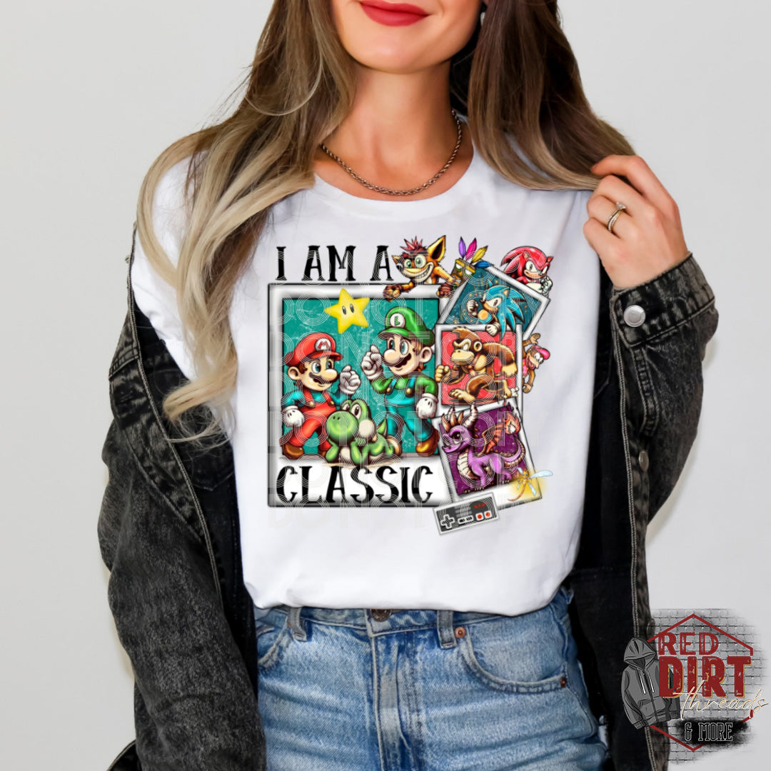 I Am A Classic DTF Transfer | Trendy Throwback DTF Transfer | Ready to Press | High Quality DTF Transfers | Fast Shipping