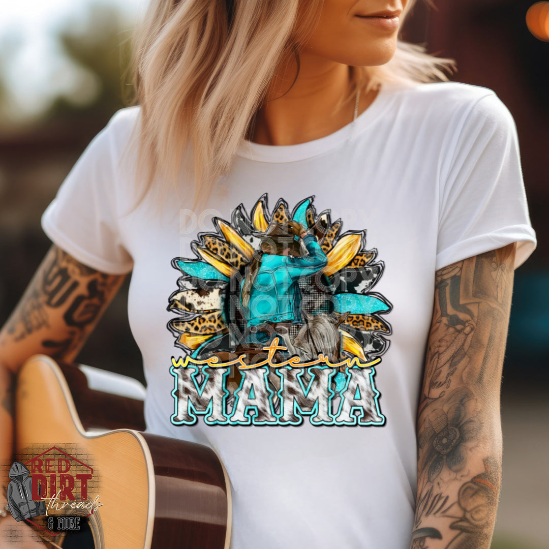 Western Mama DTF Transfer | Trendy Western DTF Transfer | Ready to Press | High Quality DTF Transfers | Fast Shipping