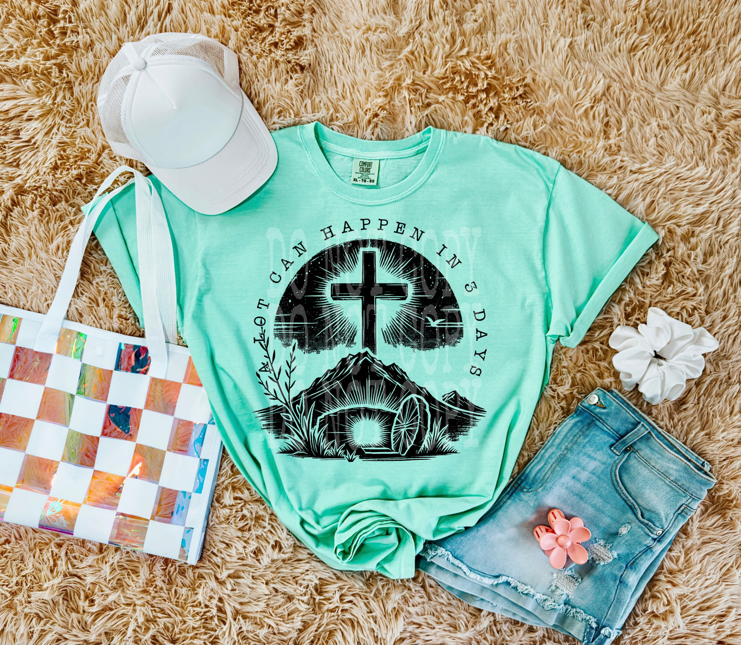 A Lot Can Happen In 3 Days T-Shirt | Trendy Easter Shirt | Fast Shipping | Super Soft Shirts for Men/Women/Kid's