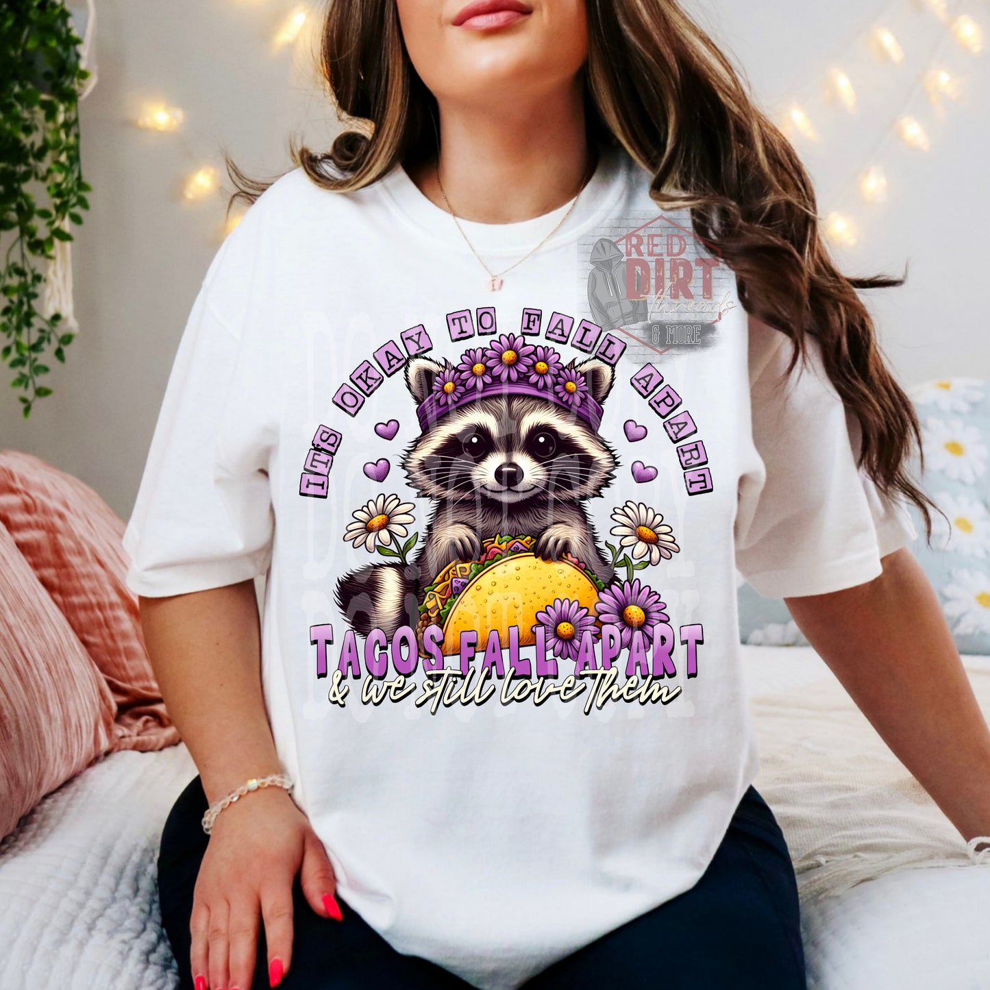 It's Okay To Fall Apart Tacos Fall Apart And We Still Love Them T-Shirt | Trendy Mental Health Awareness Shirt | Fast Shipping | Super Soft Shirts for Men/Women/Kid's