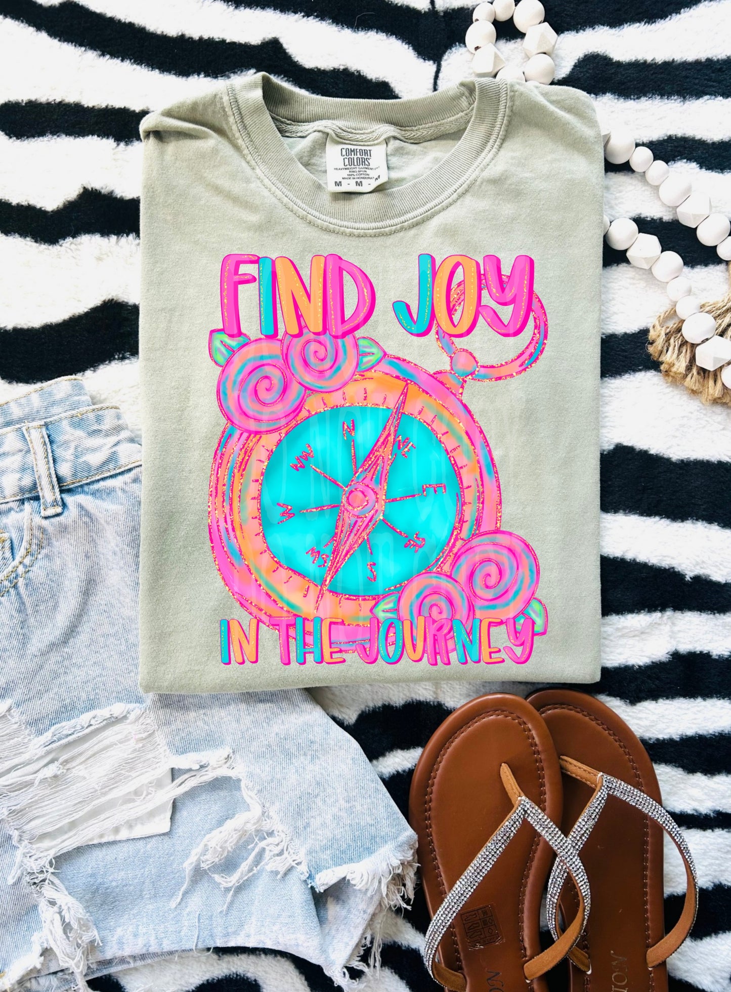 Find Joy in the Journey DTF Transfer | Trendy DTF Transfer | High Quality Image Transfers | Ready to Press | Instant Peel