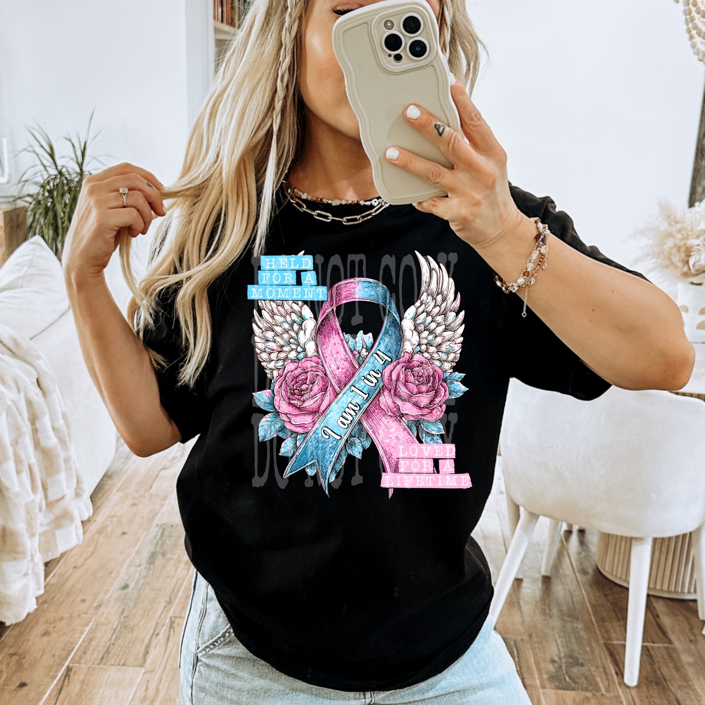 I Am 1 In 4 DTF Transfer | Trendy Awareness DTF Transfer | High Quality Image Transfers | Ready to Press | Instant Peel