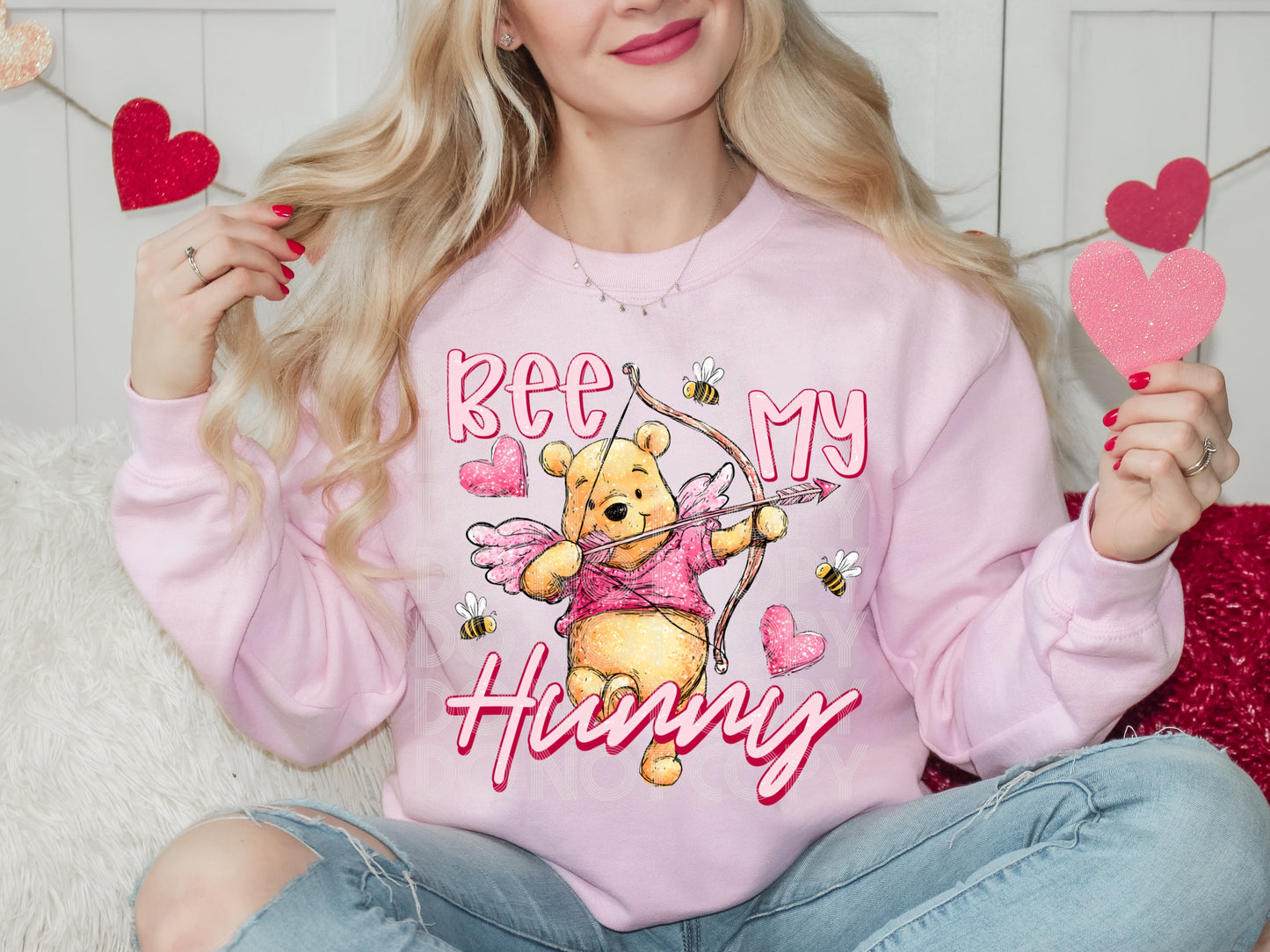 Bee My Hunny DTF Transfer | Trendy Valentine's Day DTF Transfer | High Quality Image Transfers | Ready to Press | Instant Peel