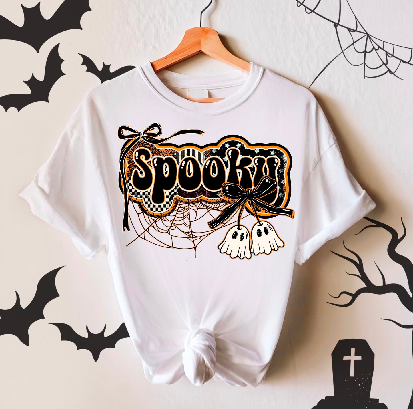 Spooky T-Shirt | Trendy Halloween Shirt | Fast Shipping | Super Soft Shirts for Men/Women/Kid's