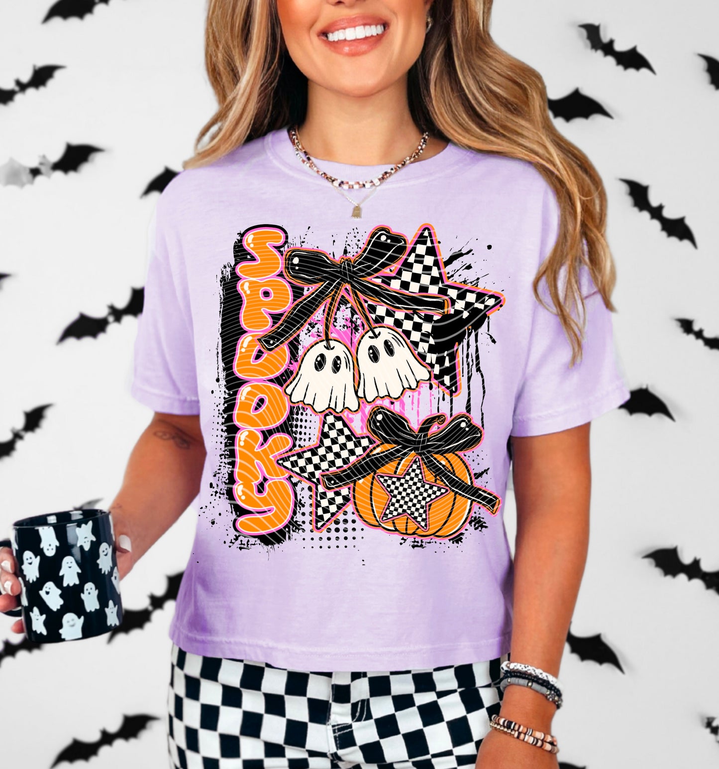 Pink Spooky T-Shirt | Trendy Halloween Shirt | Fast Shipping | Super Soft Shirts for Men/Women/Kid's